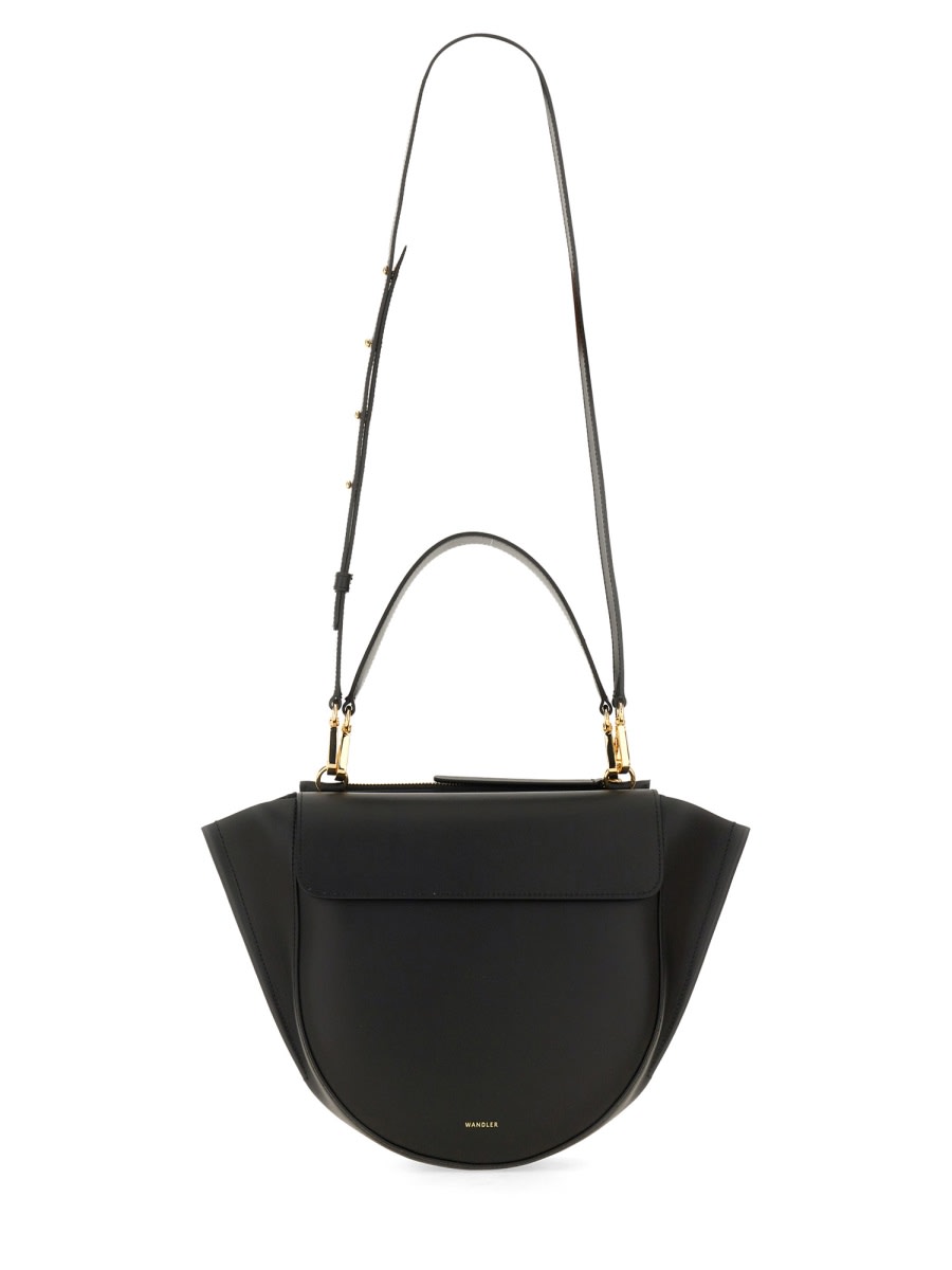 Shop Wandler Bag Hortensia Medium In Black