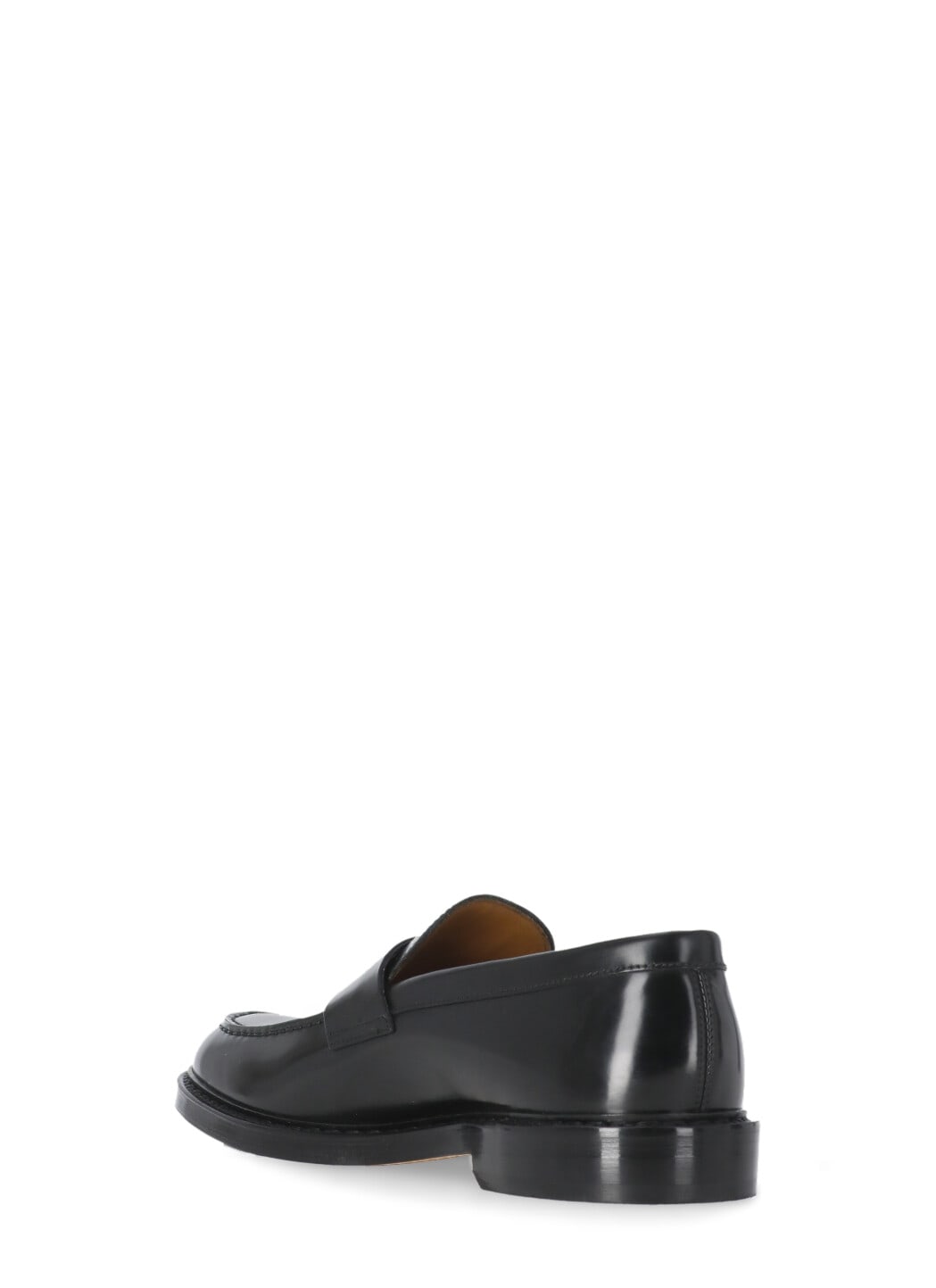 Shop Doucal's Horse Loafers In Black