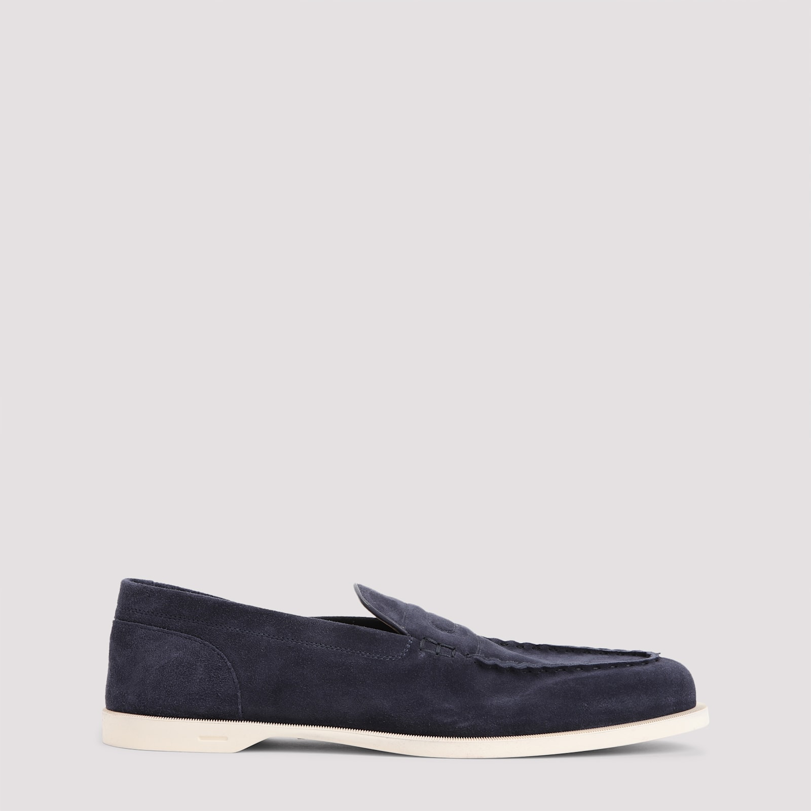 Pace Suede Oval Flexi Loafers