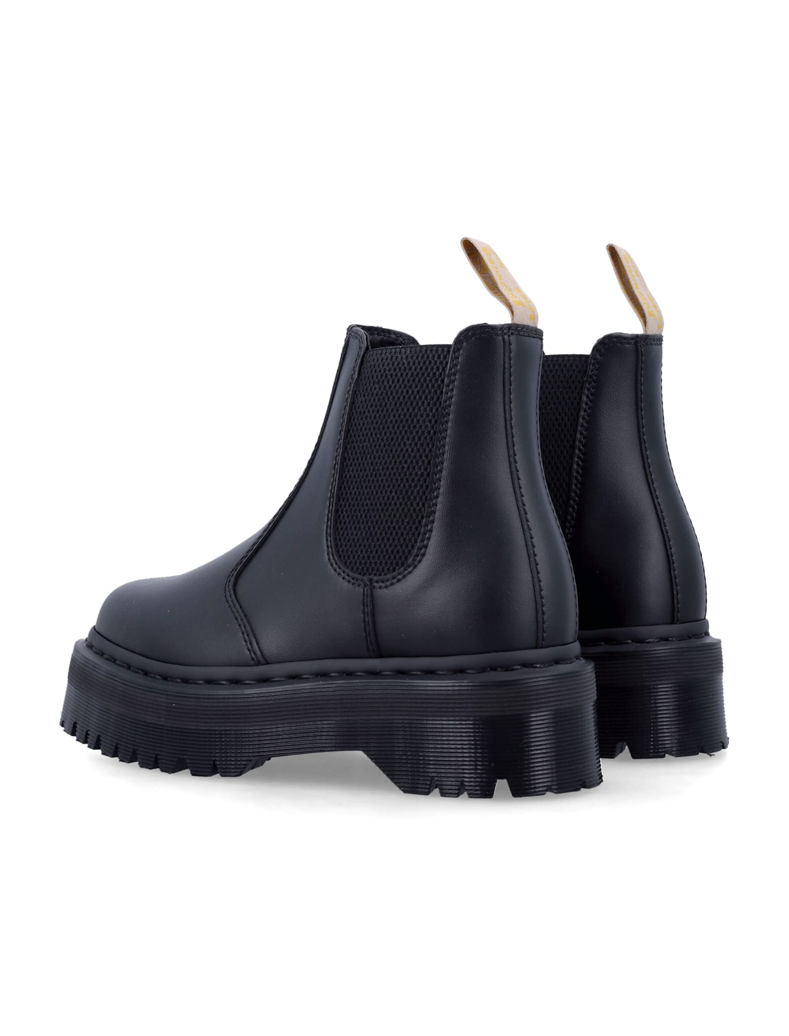 Shop Dr. Martens' 2976 Quad Platform Chelsea Boots In Black