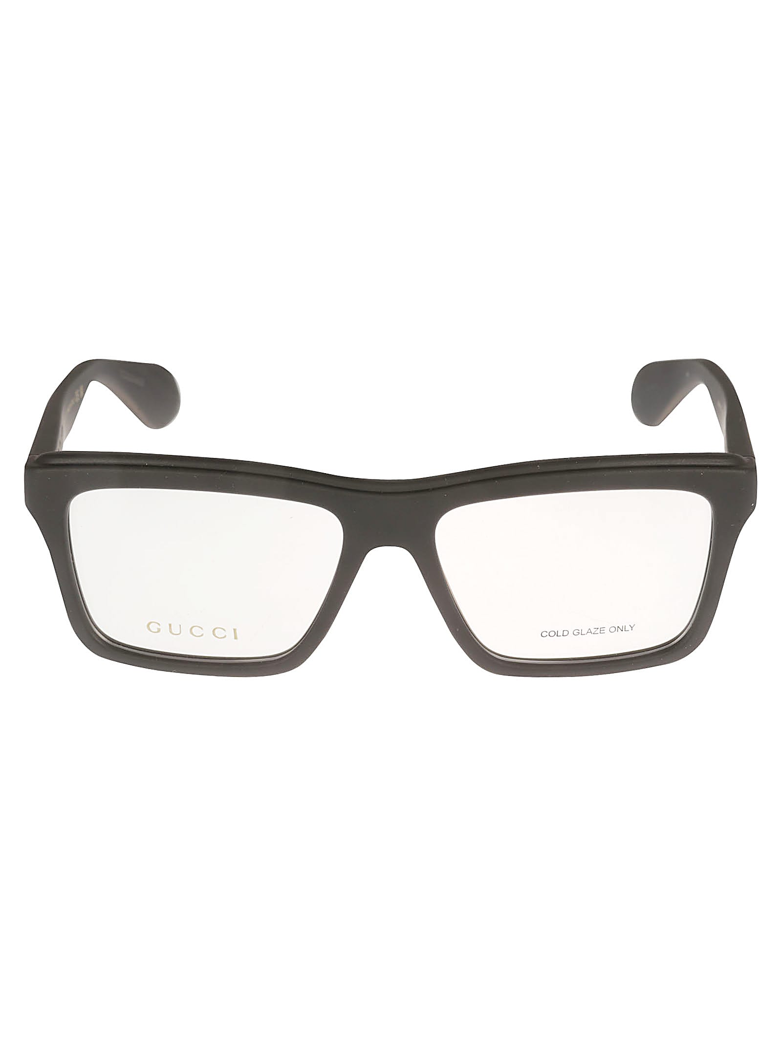 Gucci Classic Logo Lens Detail Wayfarer Frame In Black