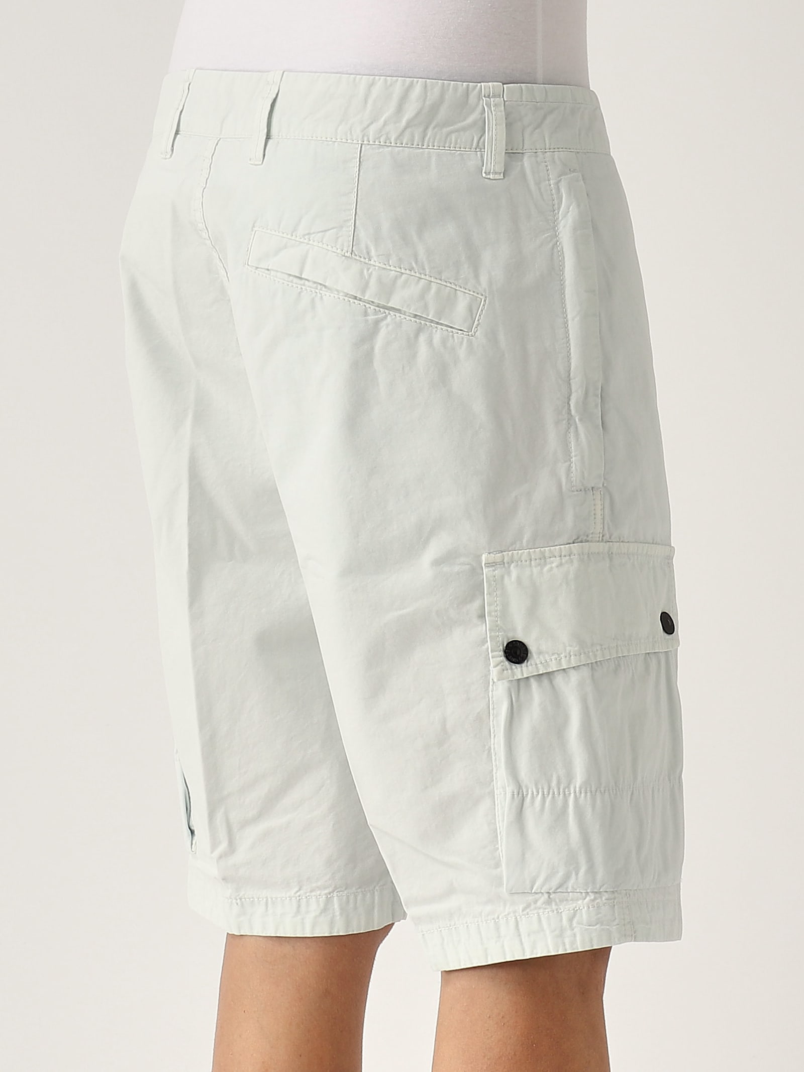 Stone Island Bermuda Regular Bermuda In White