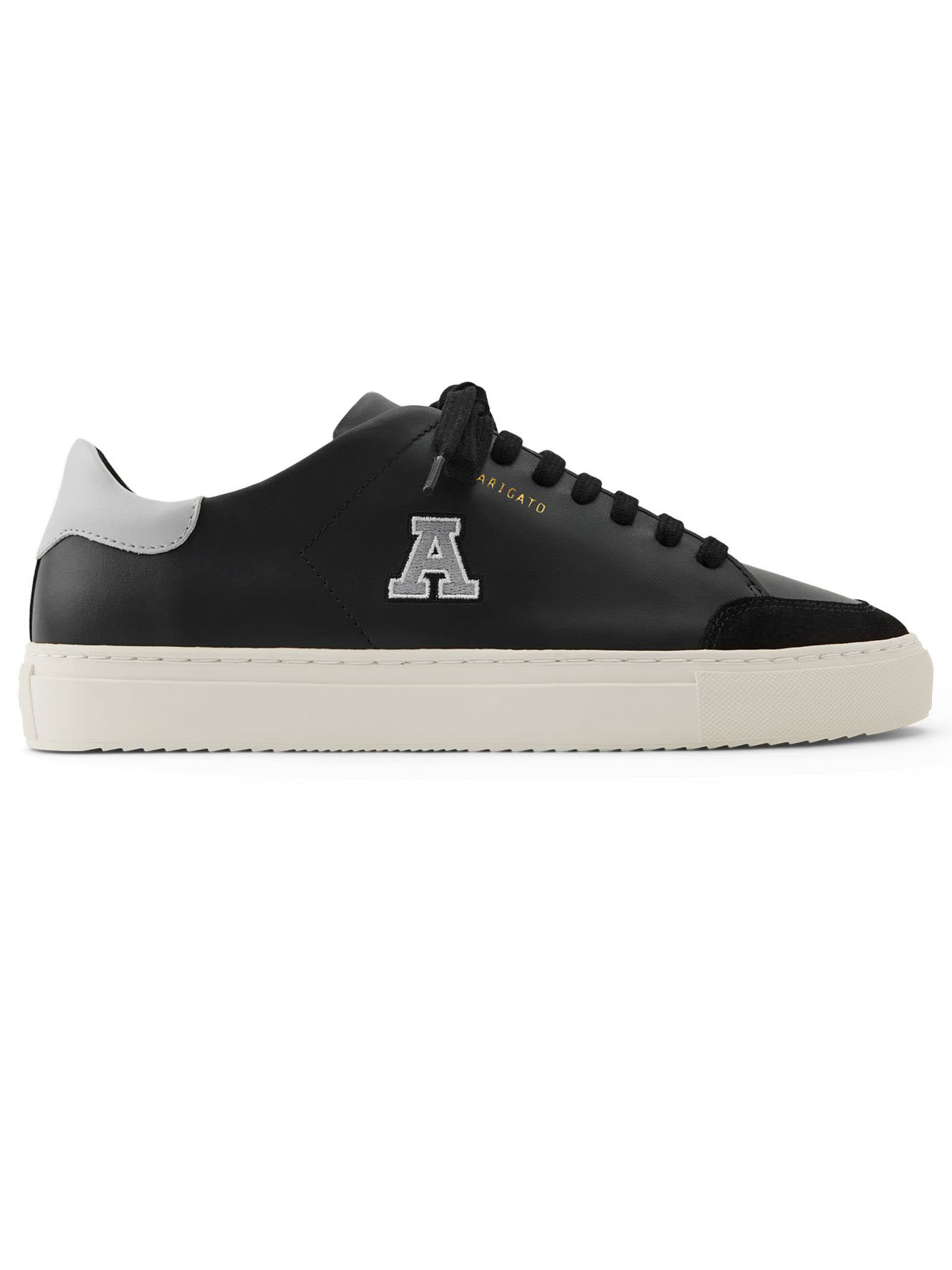 Axel Arigato Black Leather Clean 90 College A Sneakers