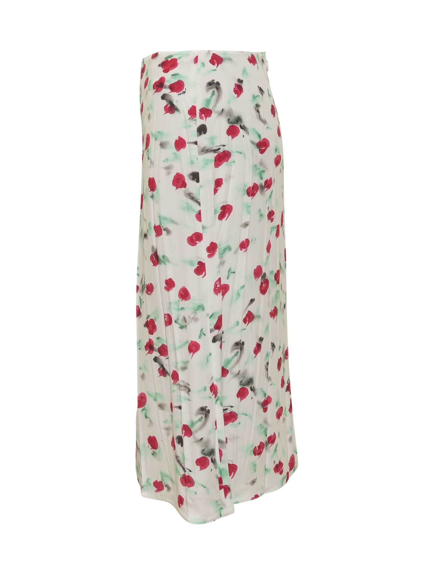 Shop Marni Reverie Skirt In Lily White