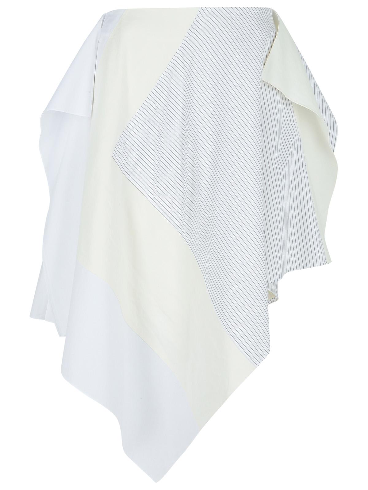 J.W. Anderson J. W. Anderson patchwork White Cotton Skirt