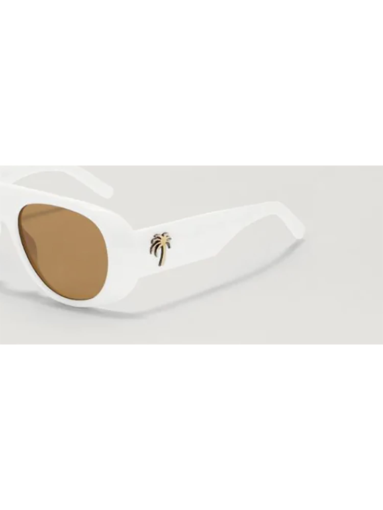 Shop Palm Angels Sierra Sunglasses Sunglasses In White
