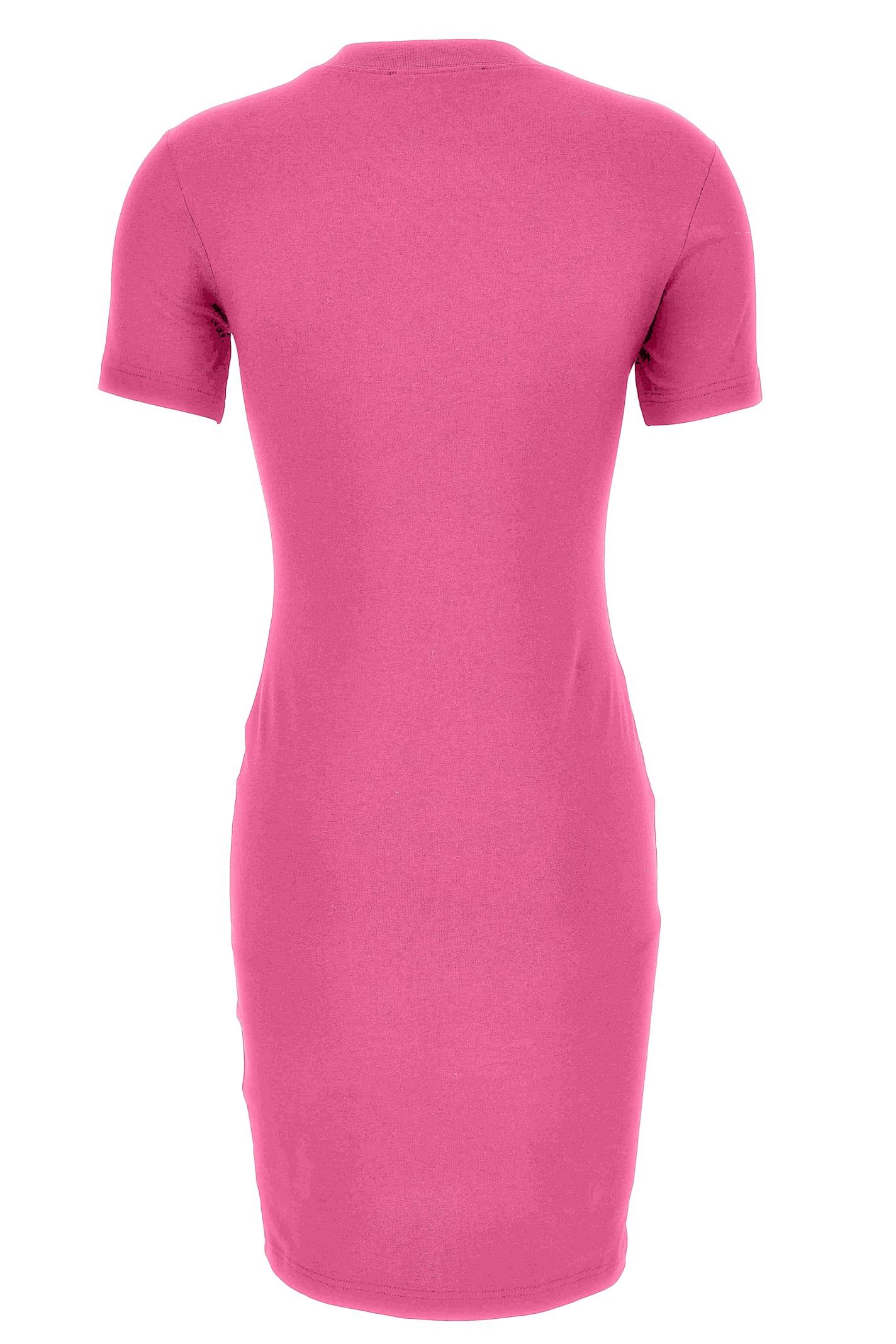 Versace Jeans Couture Pencil Dress In Pink
