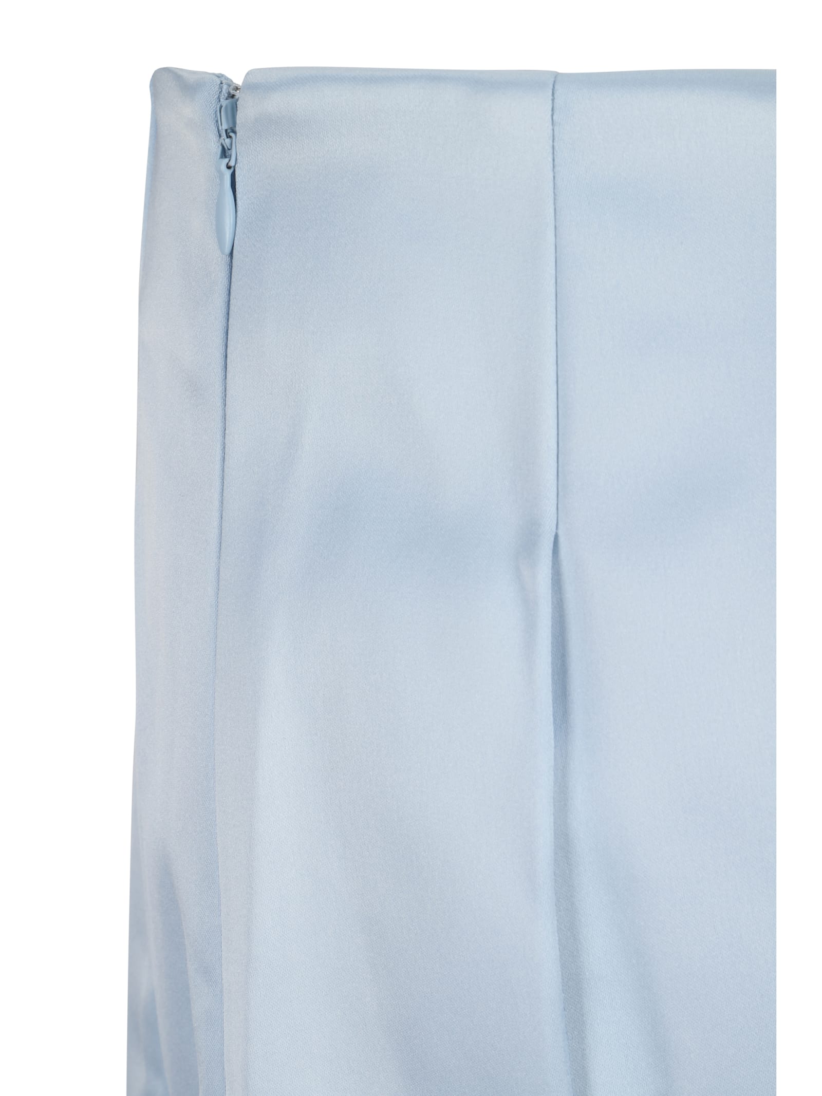 Shop Self-portrait Midi Skirt In Blue