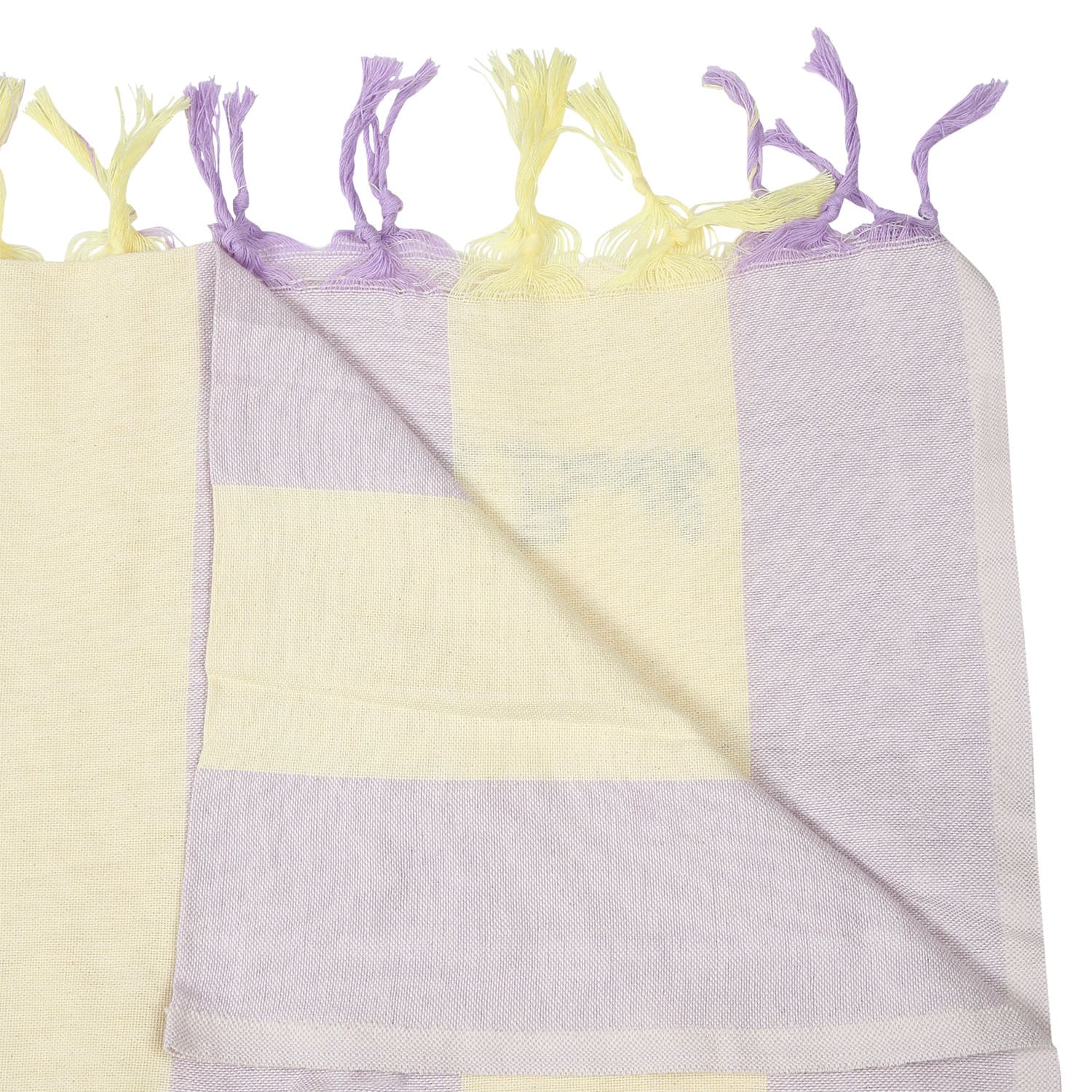 Shop Mc2 Saint Barth Purple Beach Towel For Girl With Logo  In Blue
