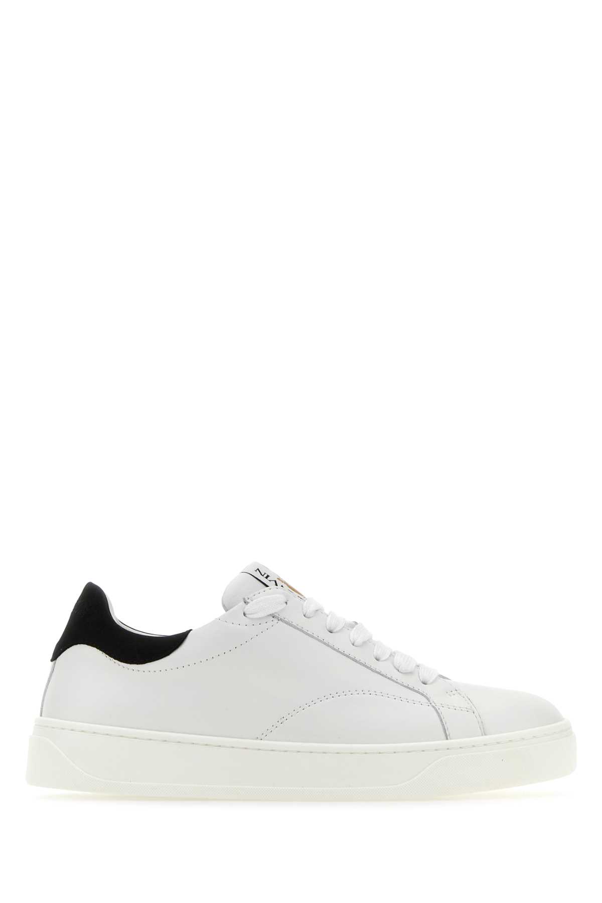 White Leather Ddbo Sneakers
