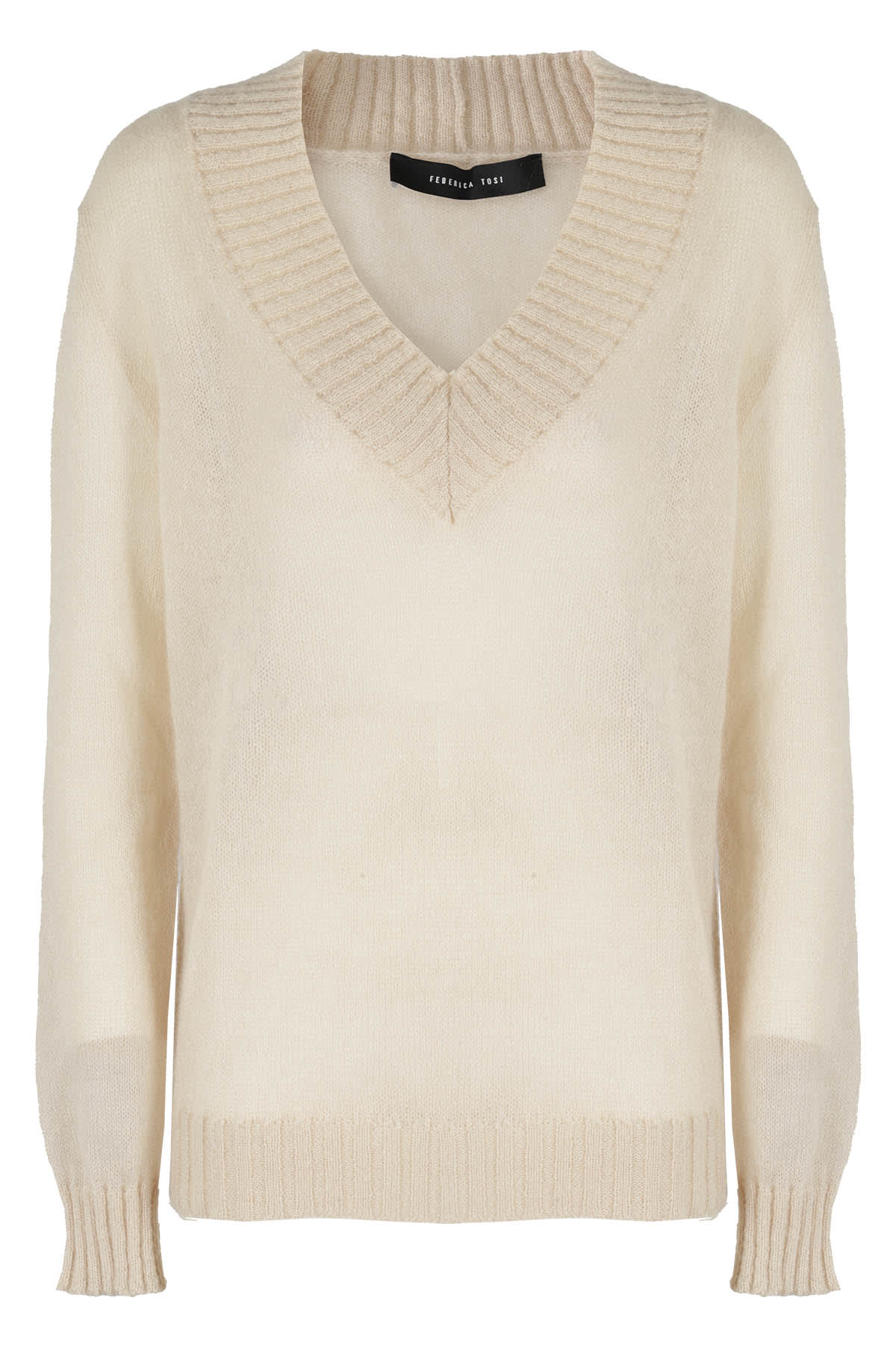 Federica Tosi Knitwear In Burro