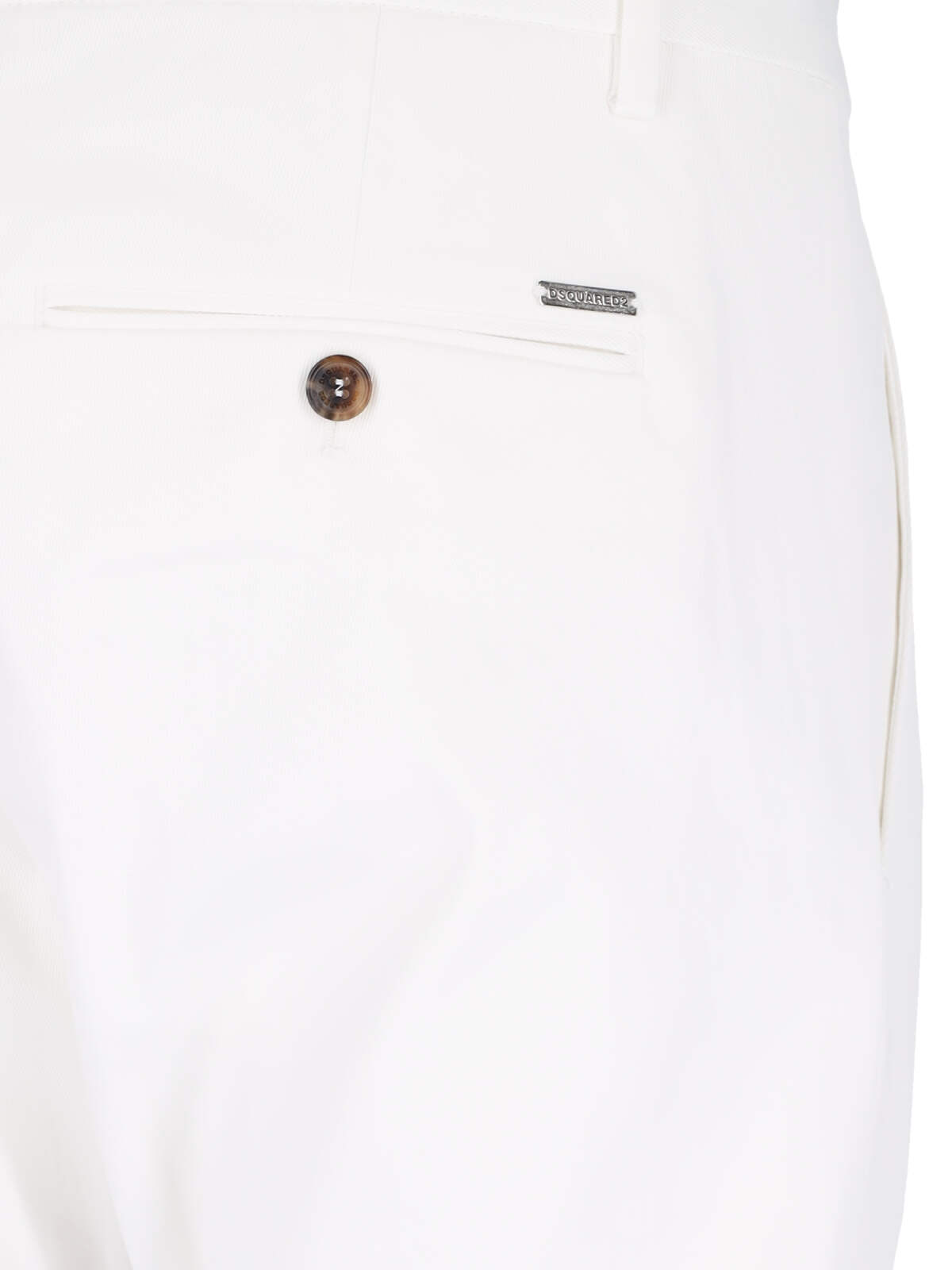 Shop Dsquared2 Slim Pants In White