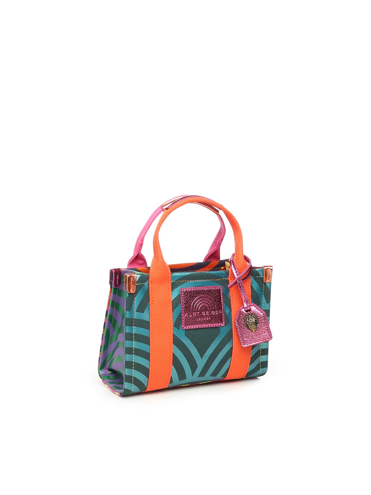 Kurt Geiger London X-small Southbank Canvas Tote In Red