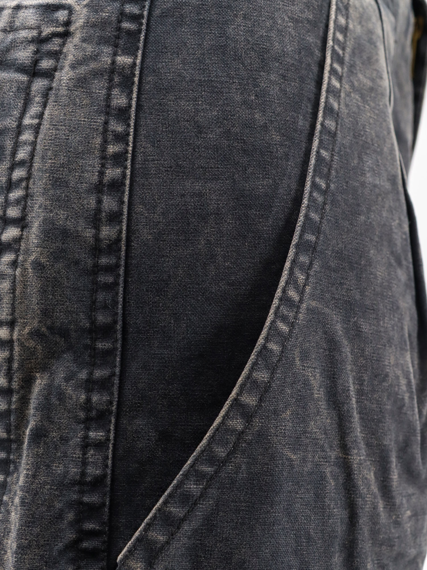 Isabel Marant Étoile Onyta Corduroy Trousers Vintage Black In Black