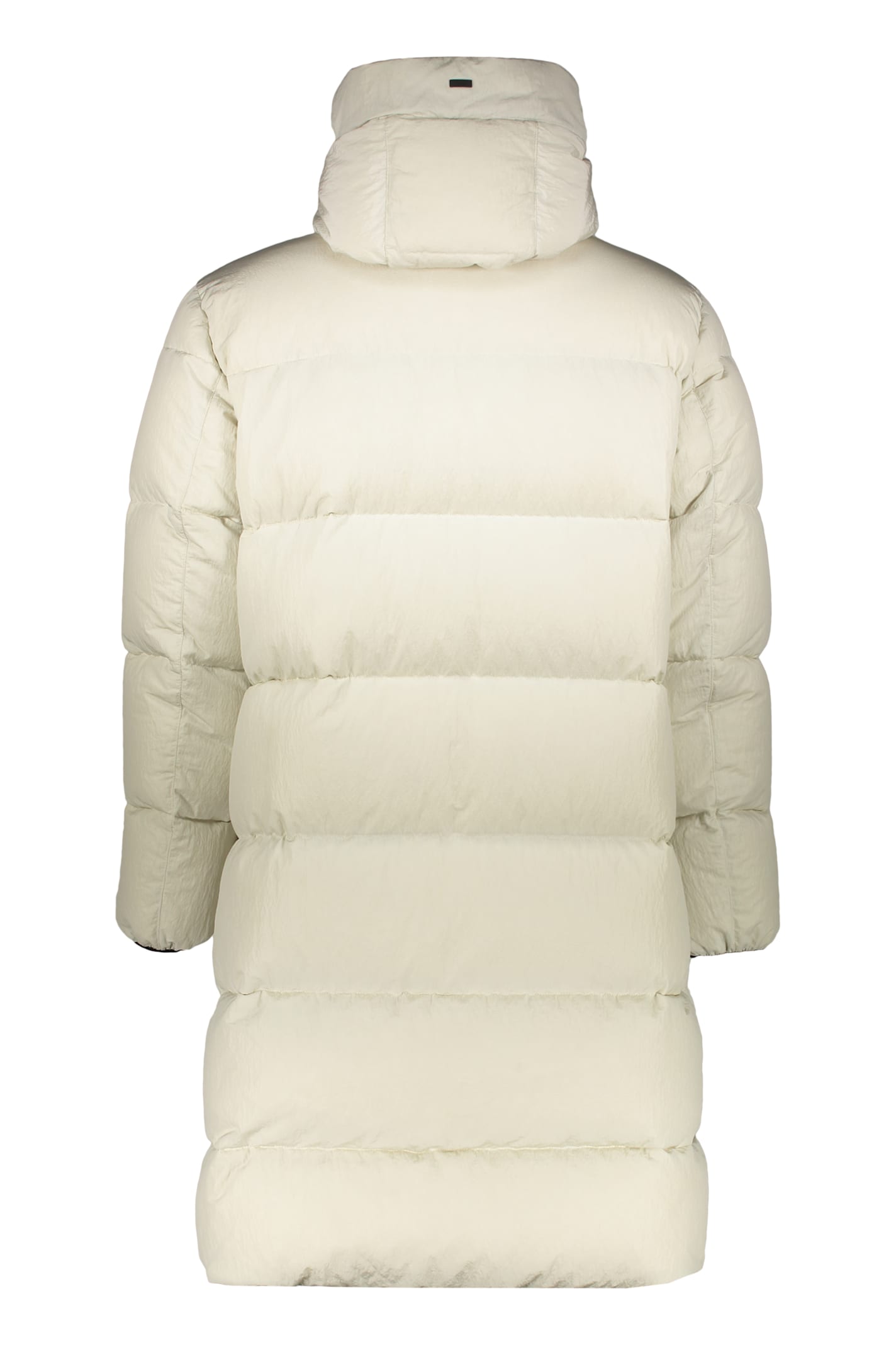 Herno Hooded Down Jacket In White