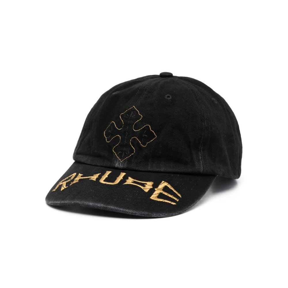 Shop Rhude Cap In Black