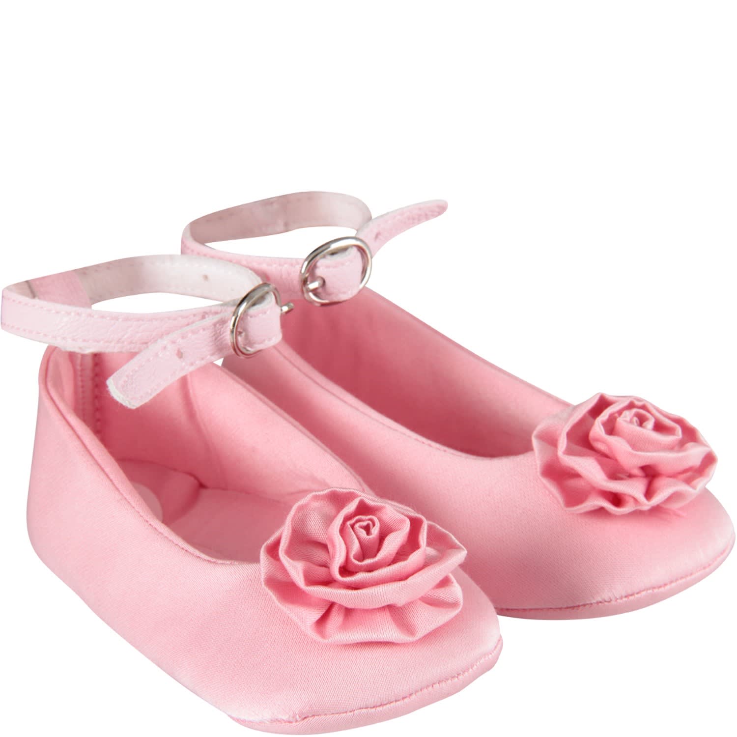 rose pink flat shoes