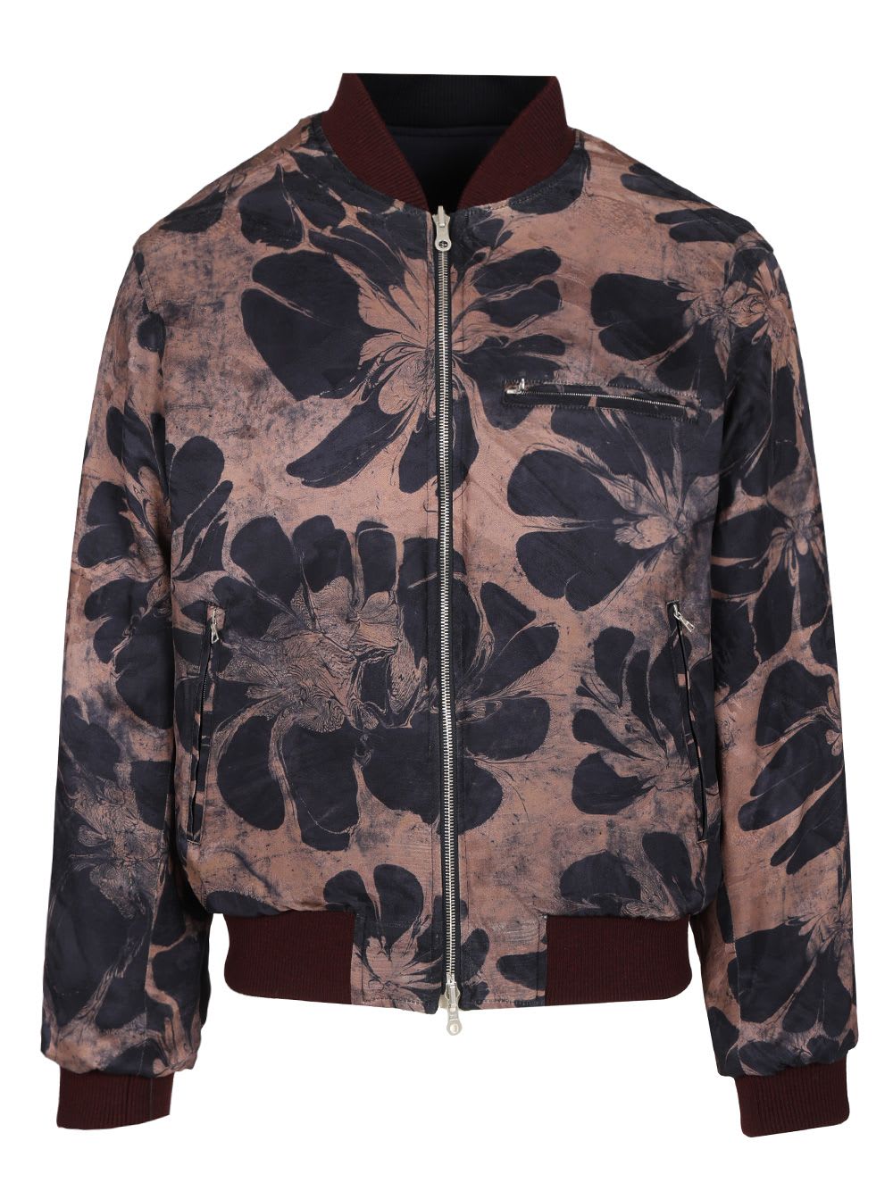 Dries Van Noten Reversible Jacket In Blue