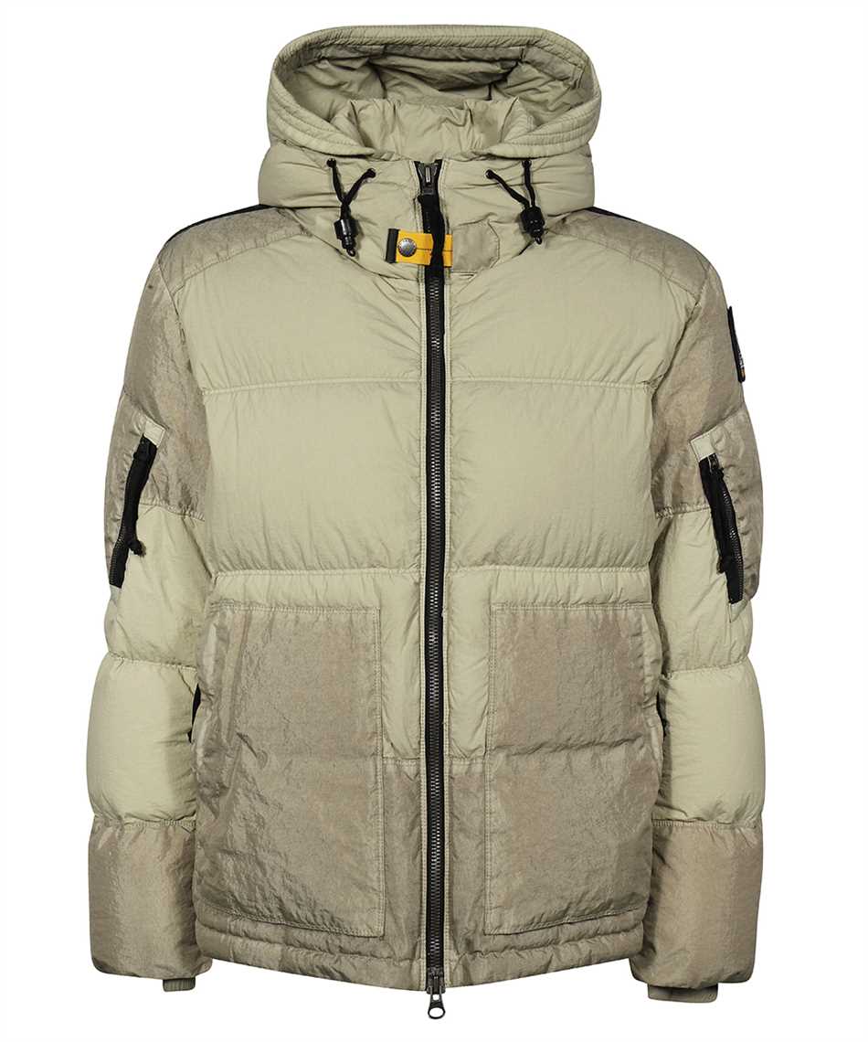 Shop Parajumpers Hooded Down Jacket In Turtledove