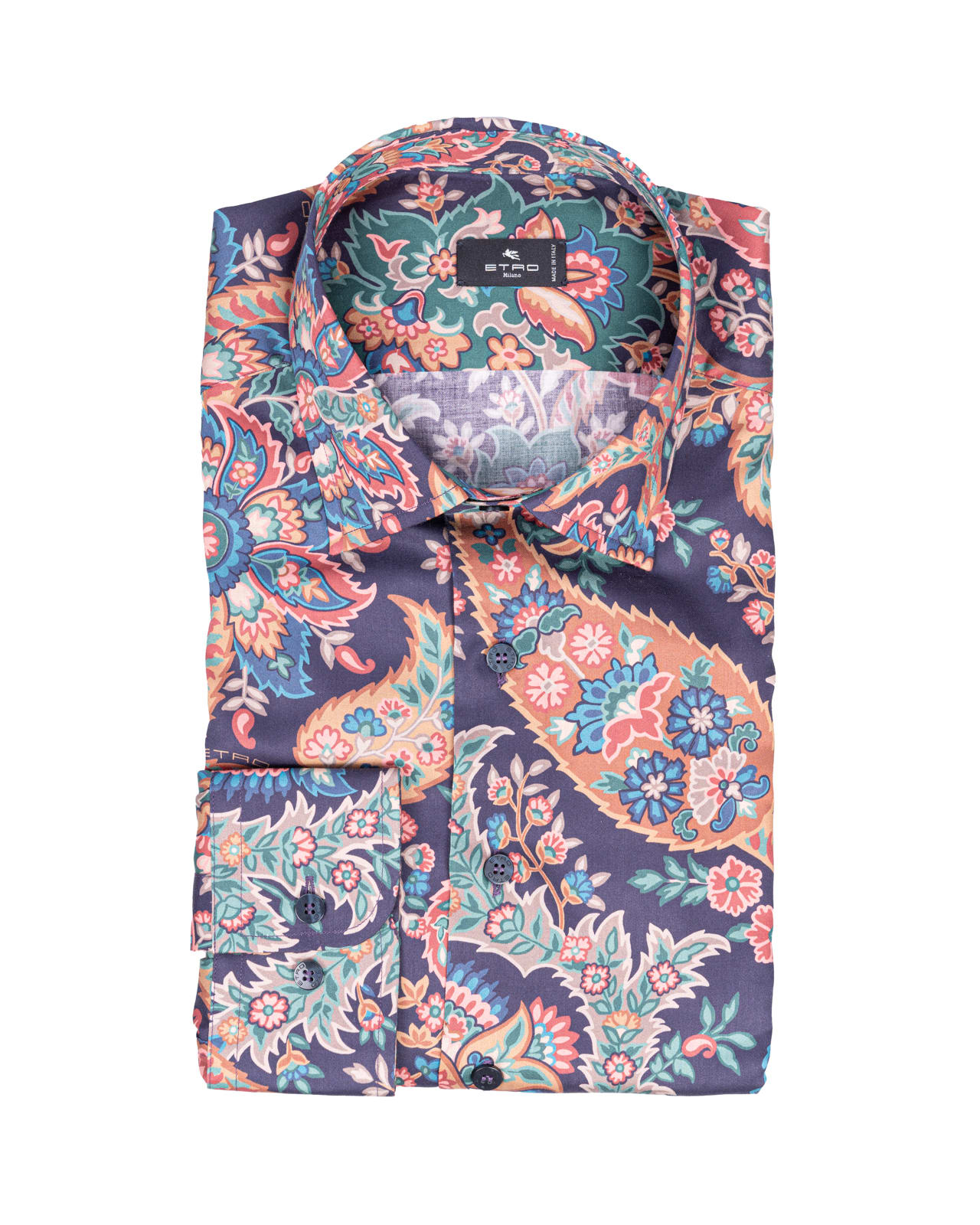 Shop Etro Shirts In Fantasia