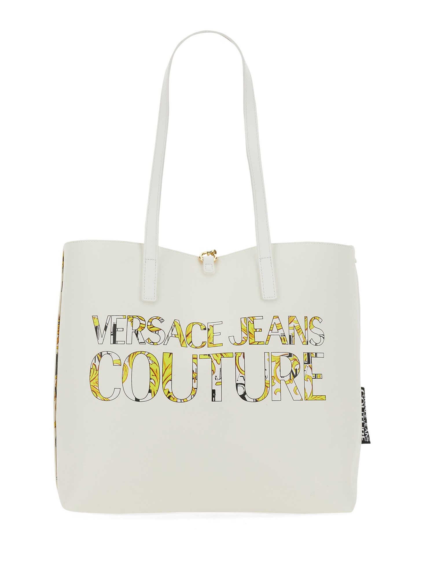 Shop Versace Jeans Couture Reversible Tote Bag
