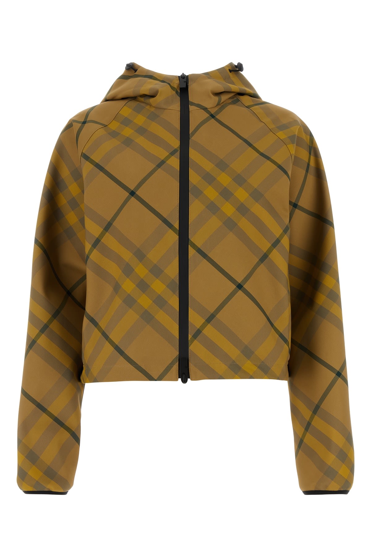 Shop Burberry Giubbino In Cedaripcheck