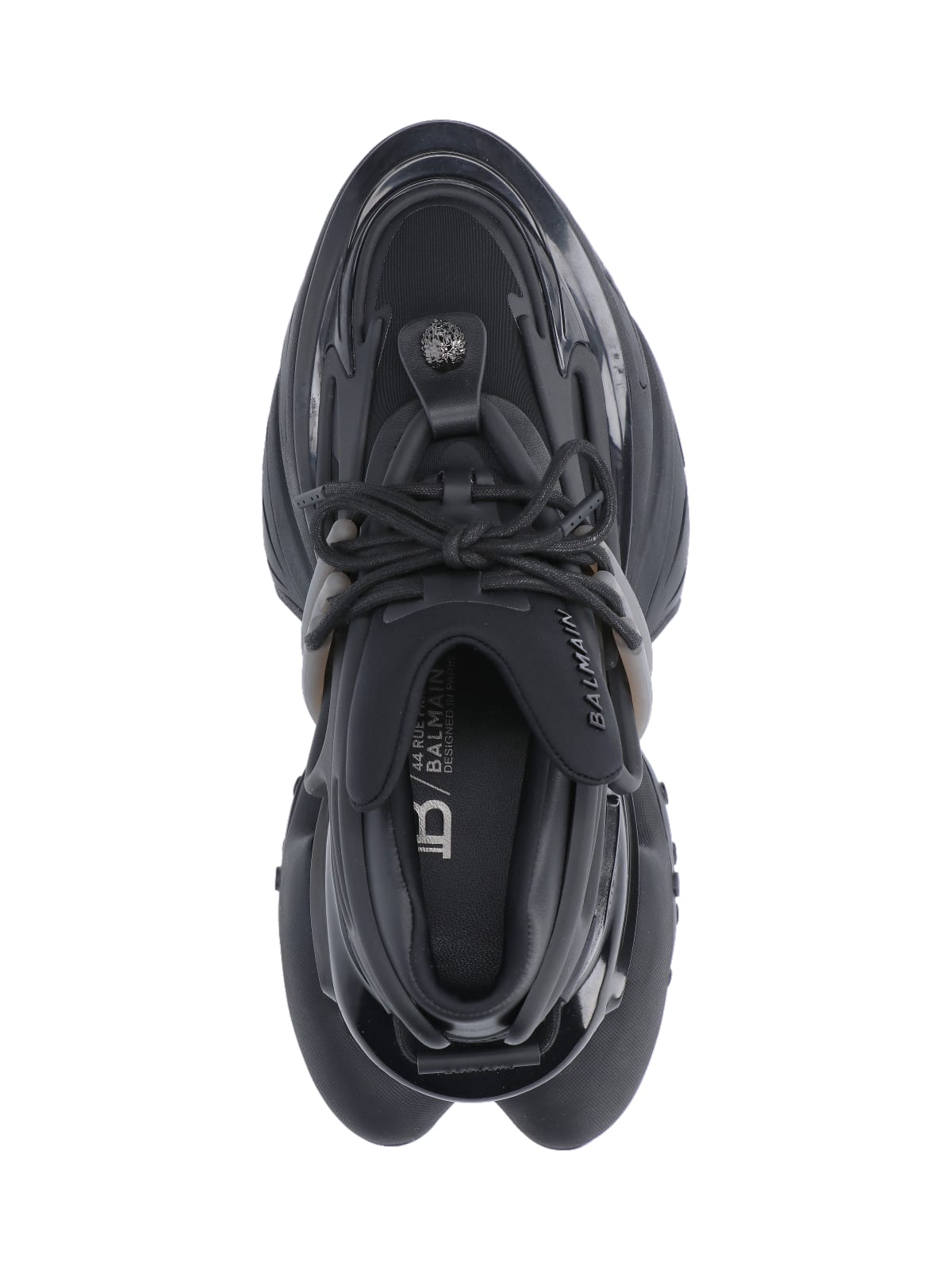 Balmain Unicorn Leather Low-top Sneakers