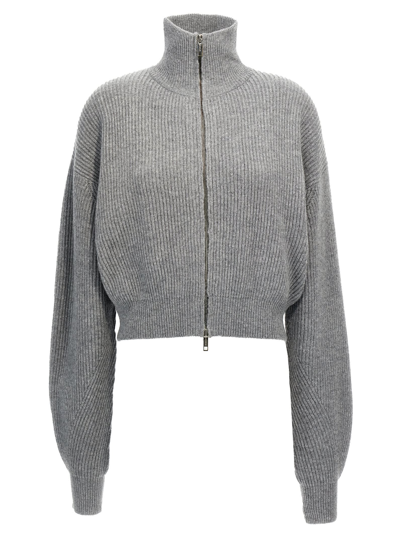 Max Mara Nero Sweater In Gray