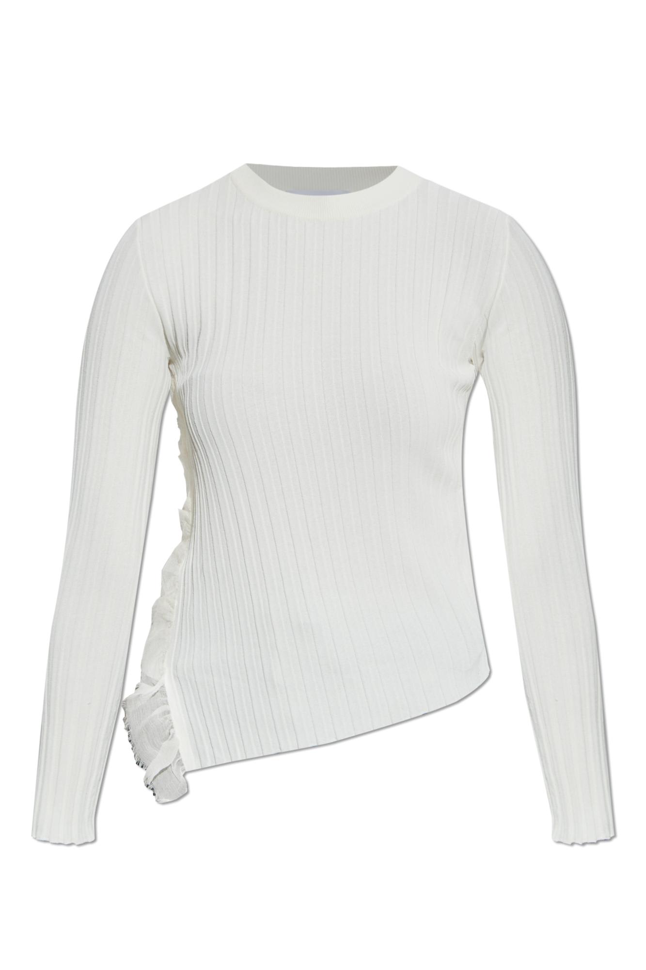 Alexander Mcqueen Ribbed Top
