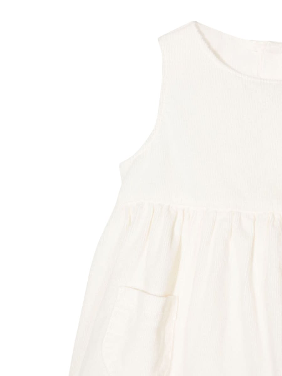 Shop Teddy &amp; Minou Sleeveless Dress In White
