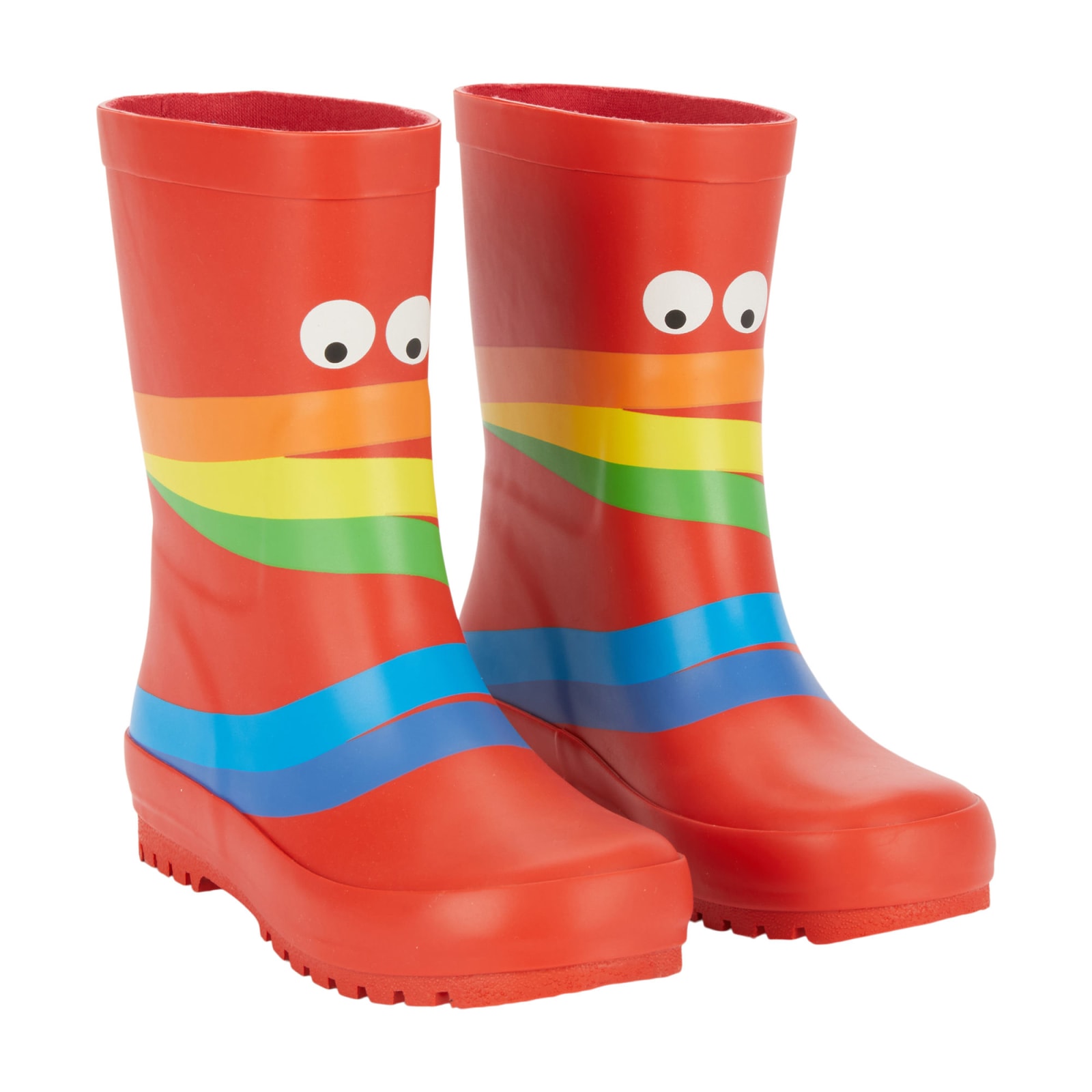 Stella Mccartney Kids' Boots With Print In Red