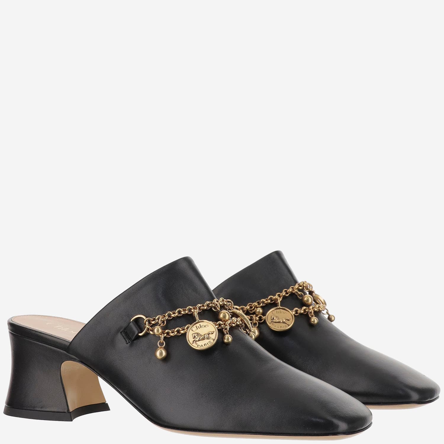 Chloé Charms High-heeled Mules