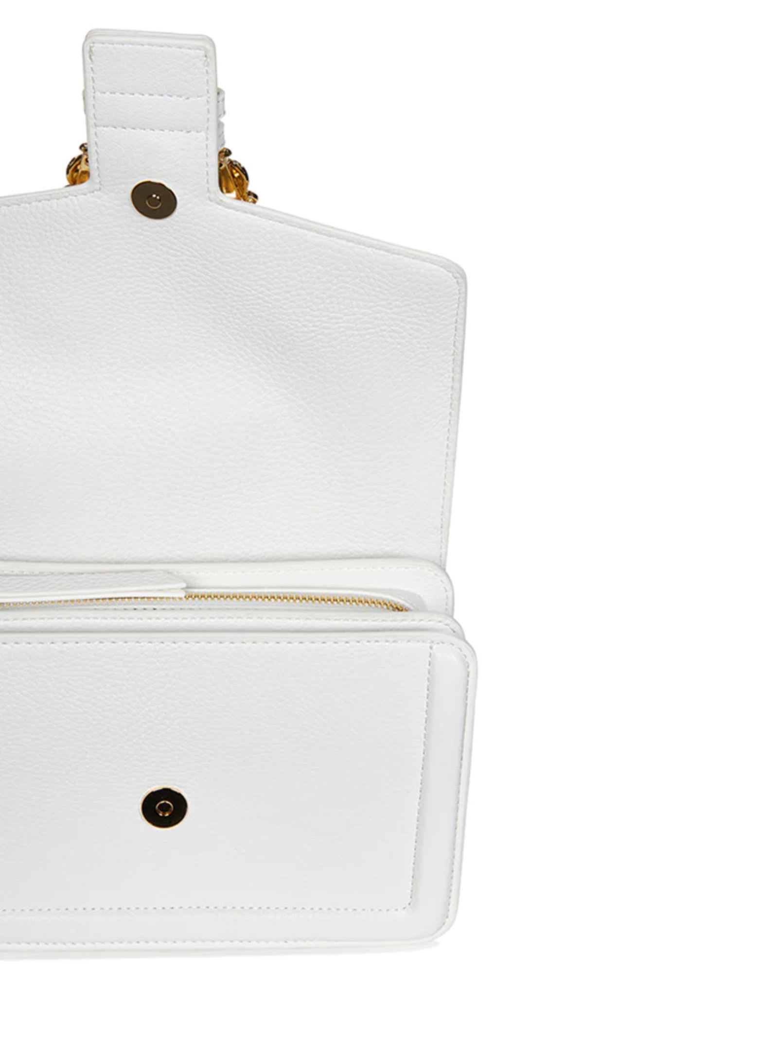 Shop Versace Jeans Couture White Shoulder Bag