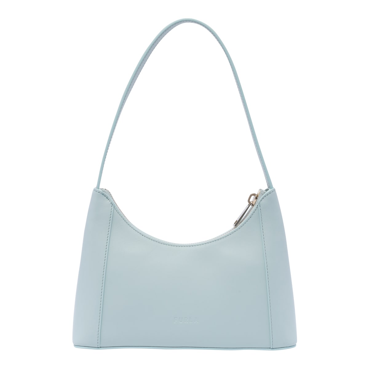 Shop Furla Mini Diamante Shoulder Bag In Blue