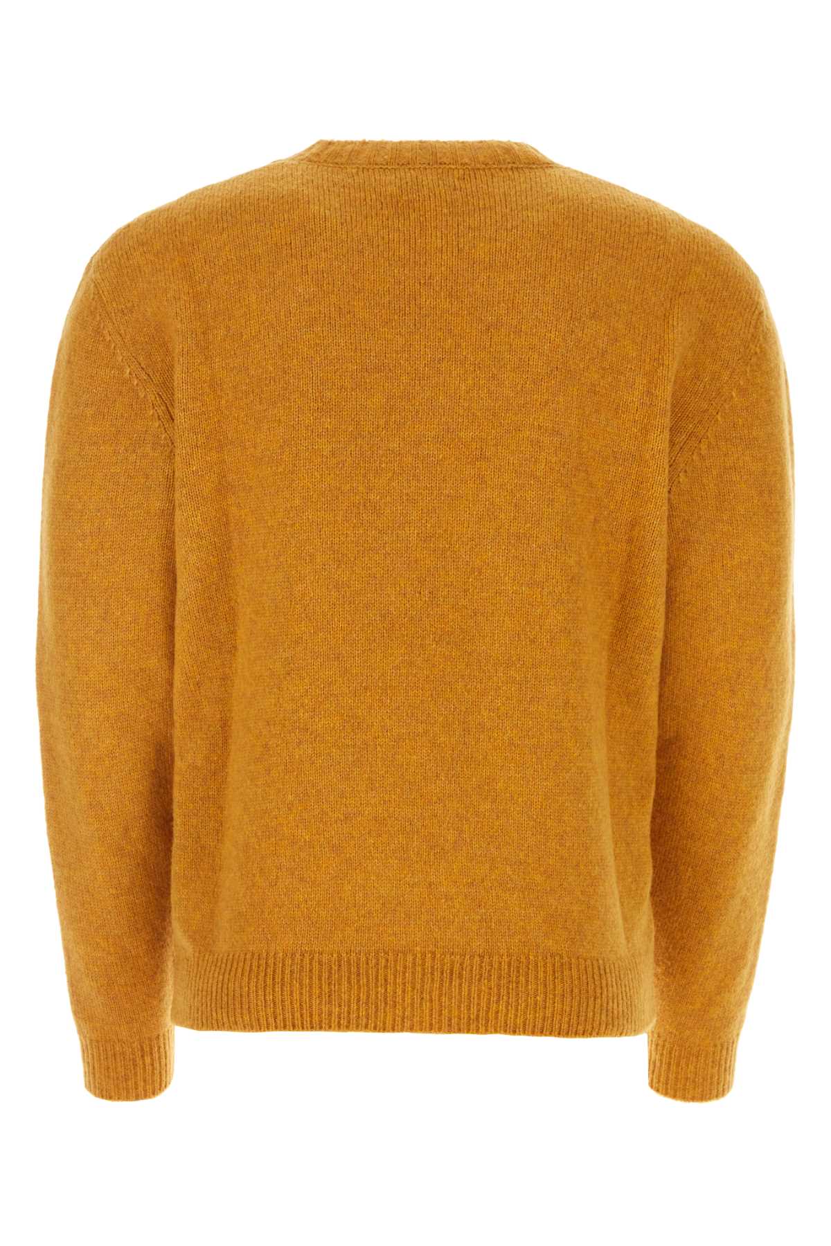 Baracuta Ochre Virgin Wool Blend Sweater