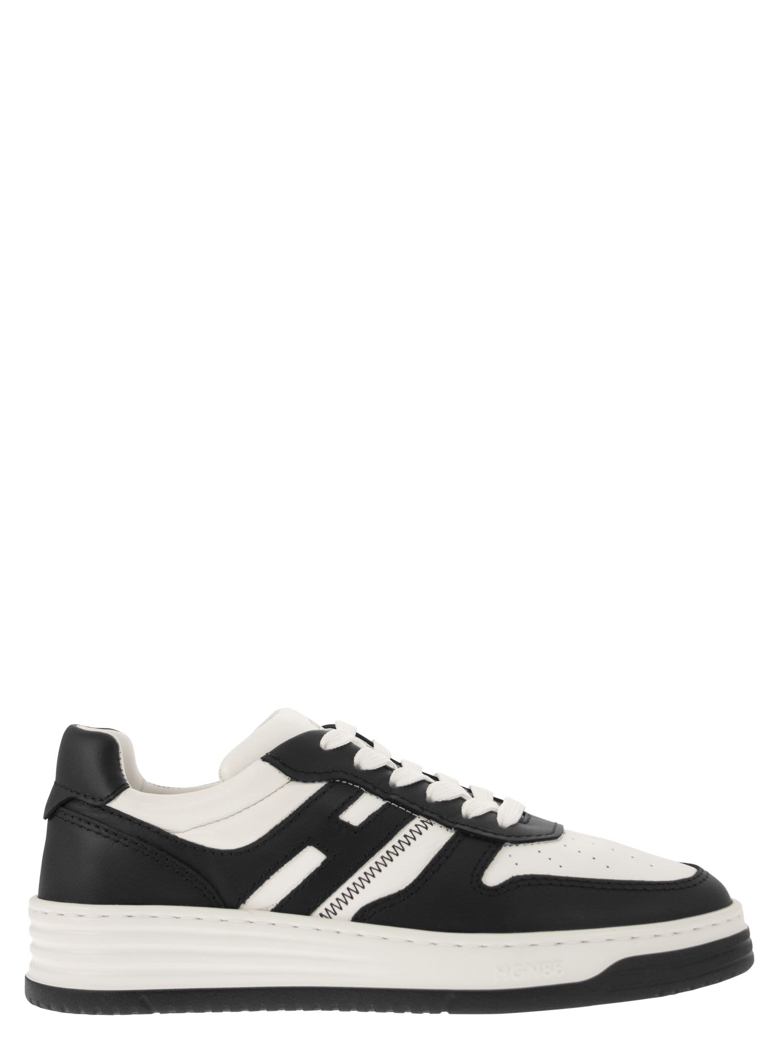 Shop Hogan Sneakers H630 In White/black