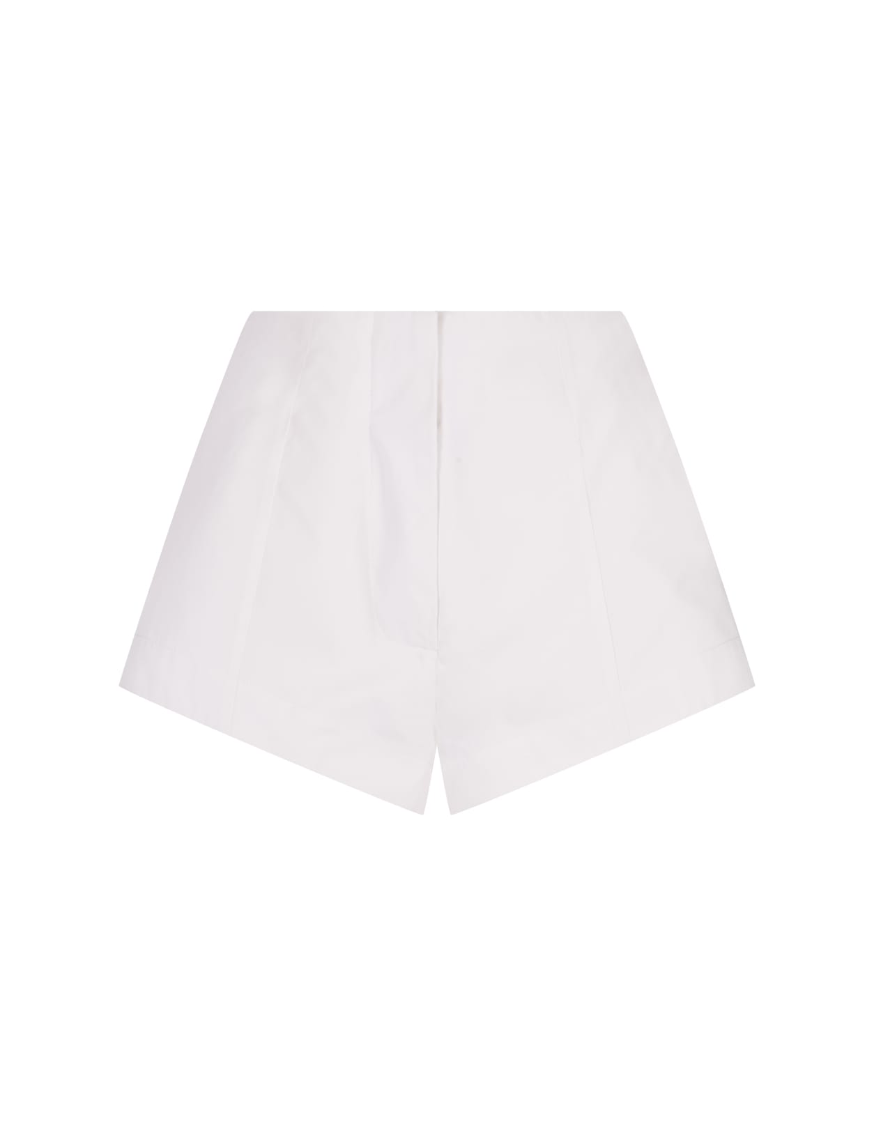 White Cotton Donna Shorts