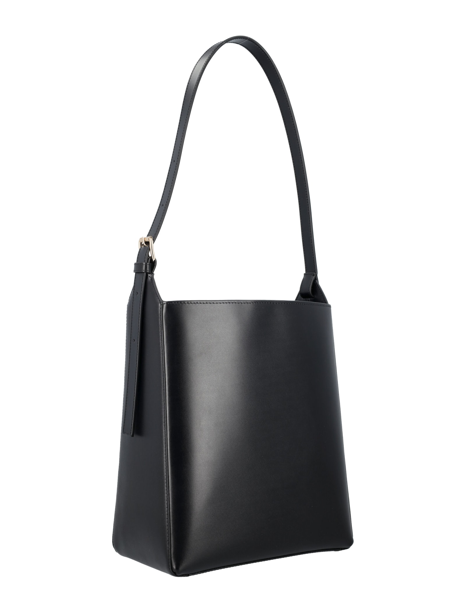 Shop Apc Sac Virgine Shoulder Bag In Black