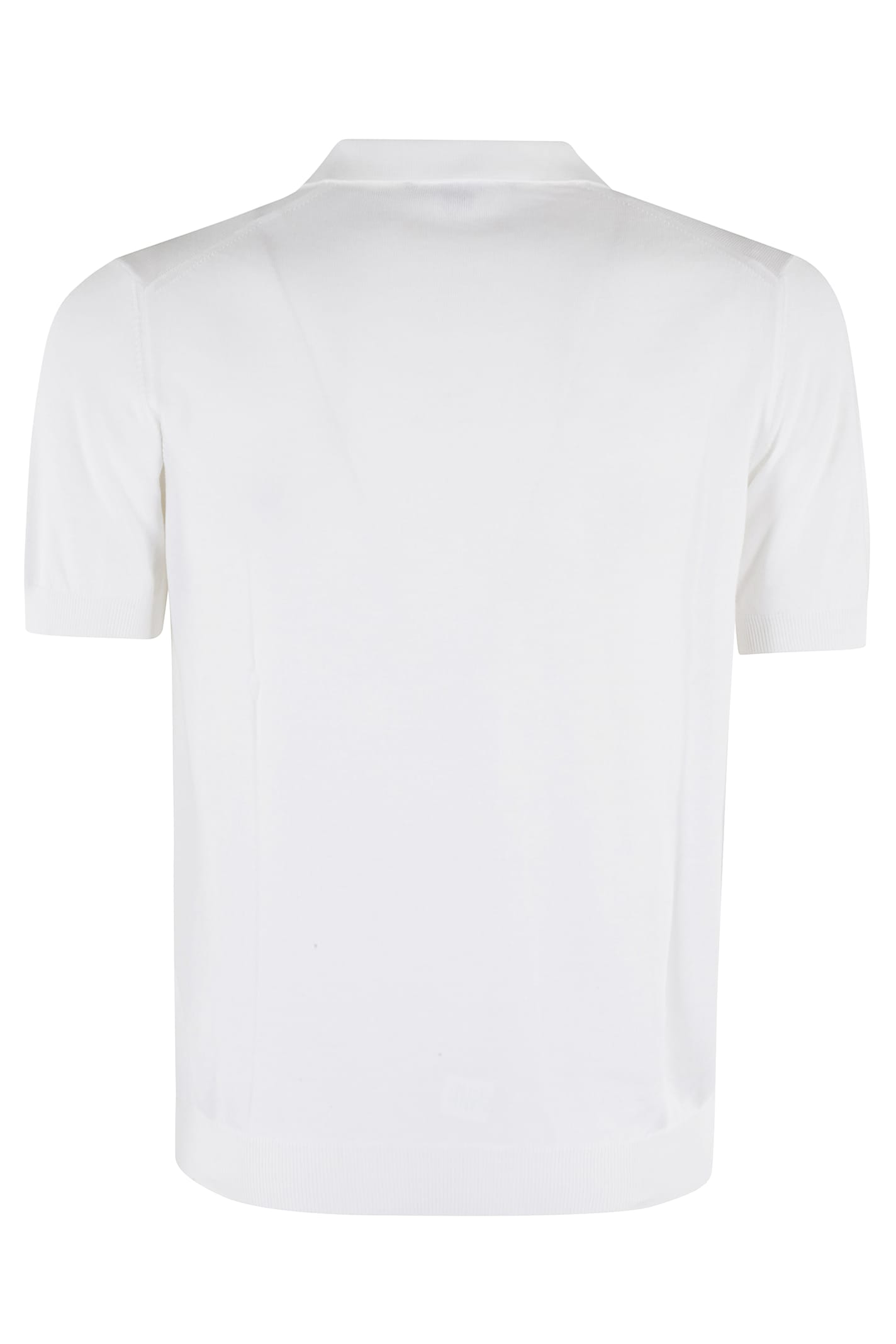 Shop Tagliatore Polo In Bianco