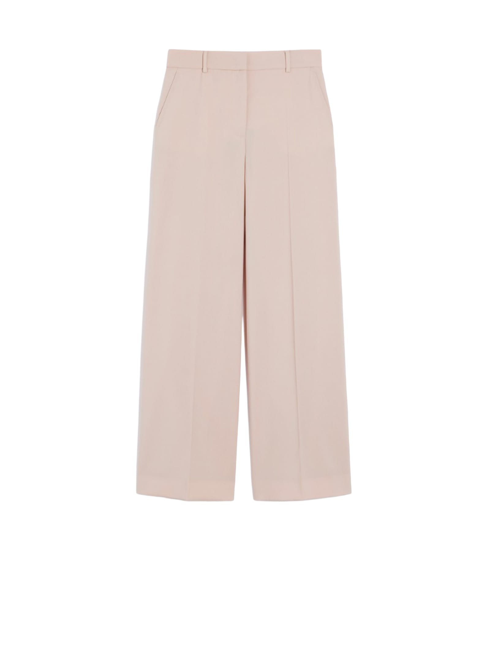 Weekend Max Mara Powder Pink Visual Trousers In Pink
