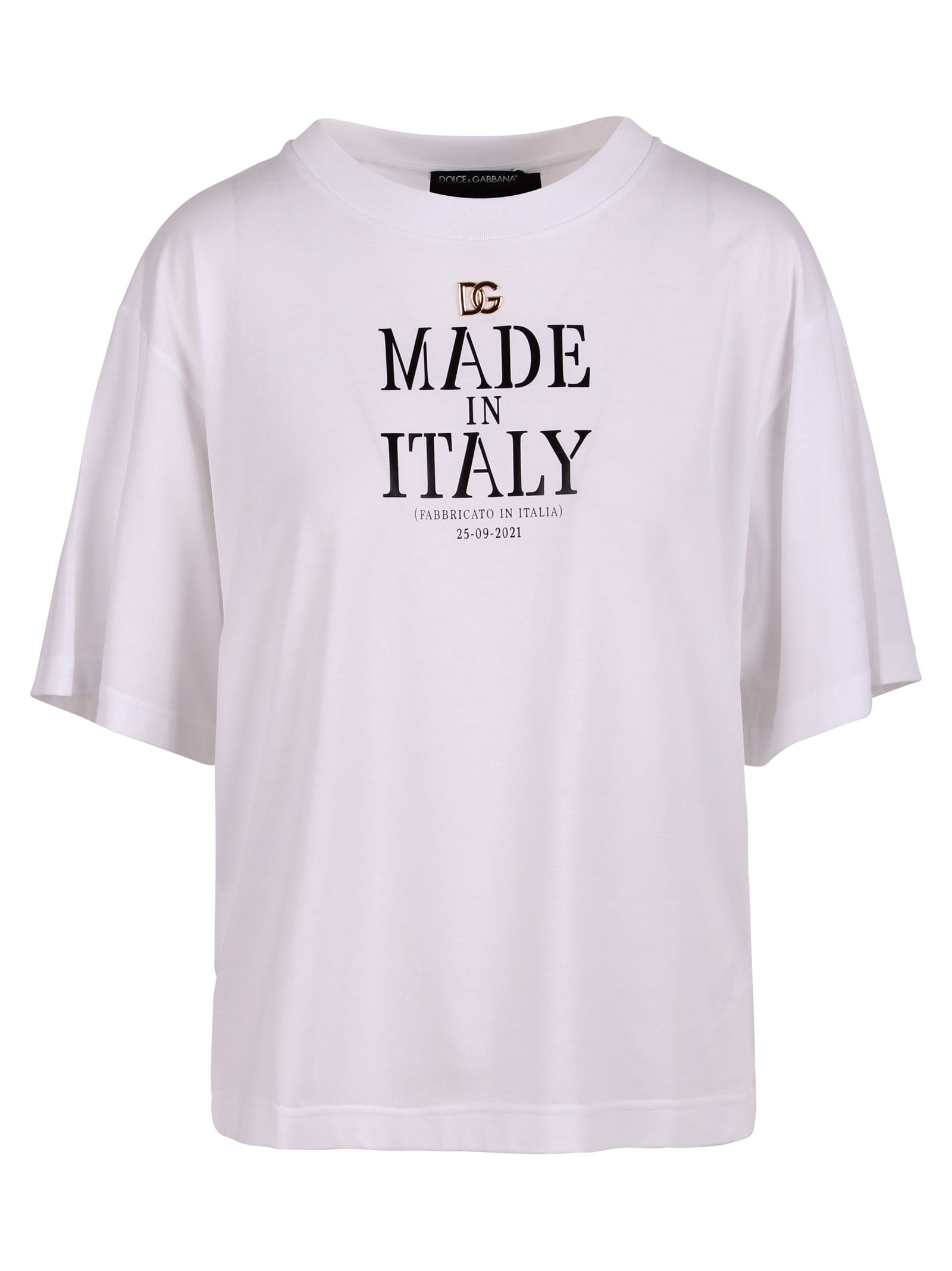 Dolce & Gabbana made In Italy Cotton T-shirt