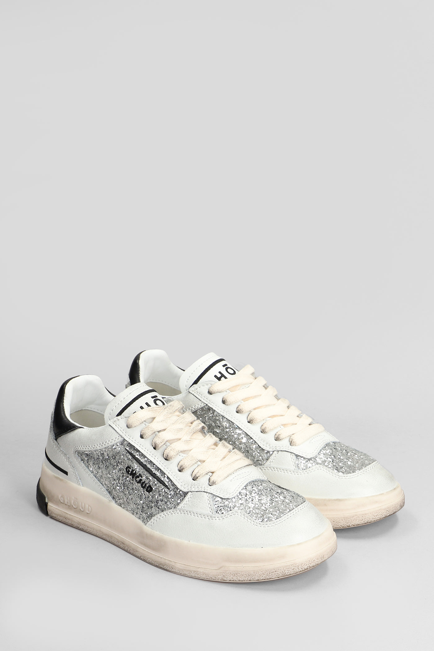 Shop Ghoud Tweener Sneakers In White Leather