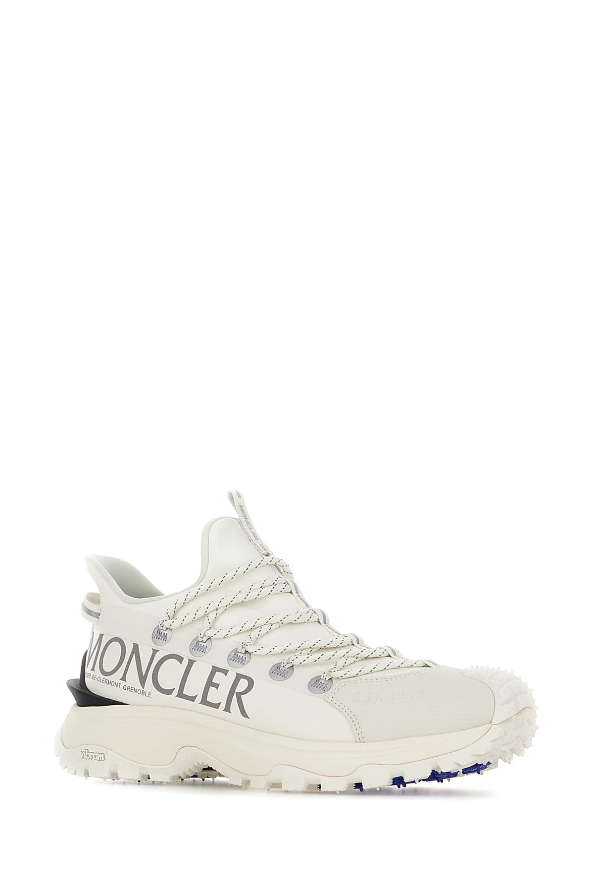Moncler White Tech Fabric Trailgrip Lite 2 Sneakers In White