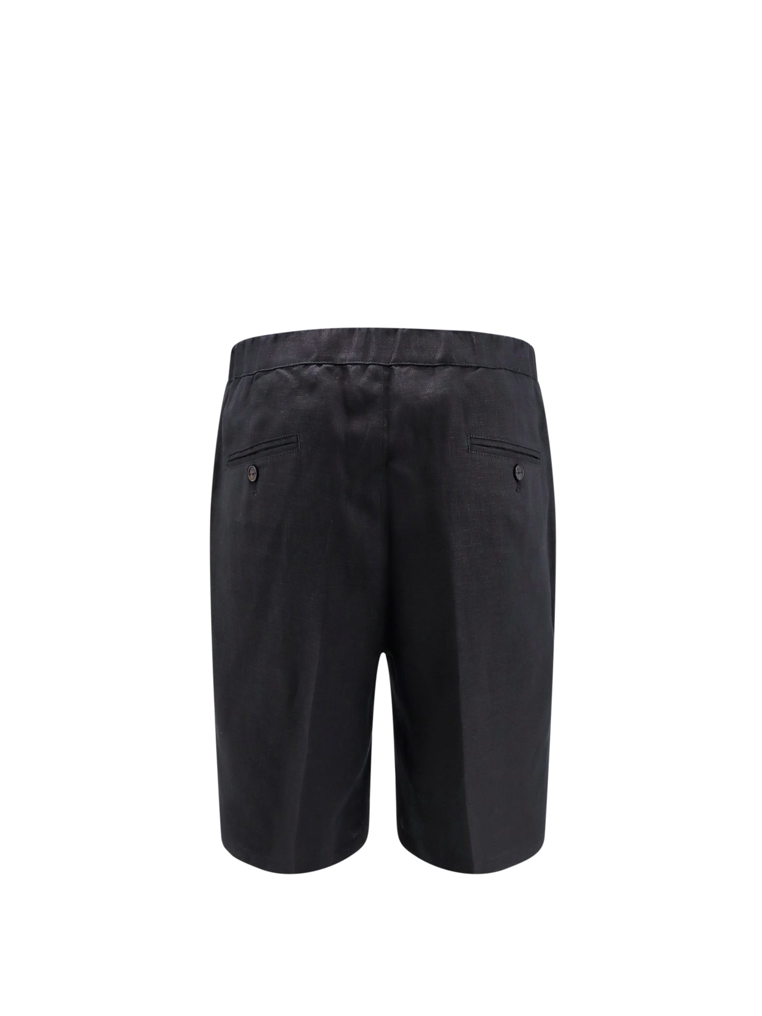Shop Hevo Torrelapillo Bermuda Shorts In Black