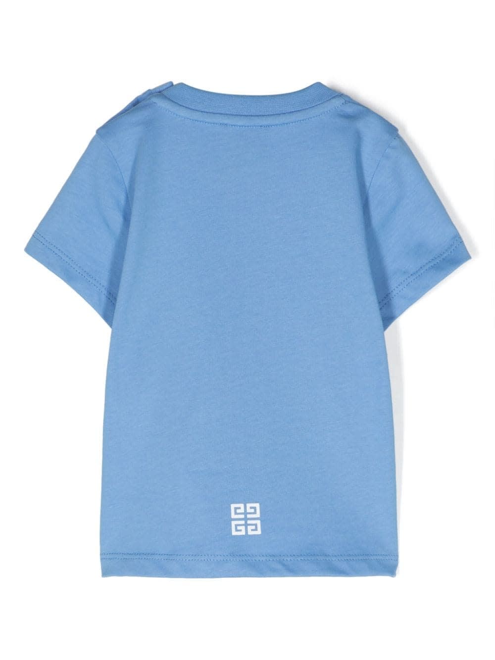 Shop Givenchy T-shirt With Print In Azzurro