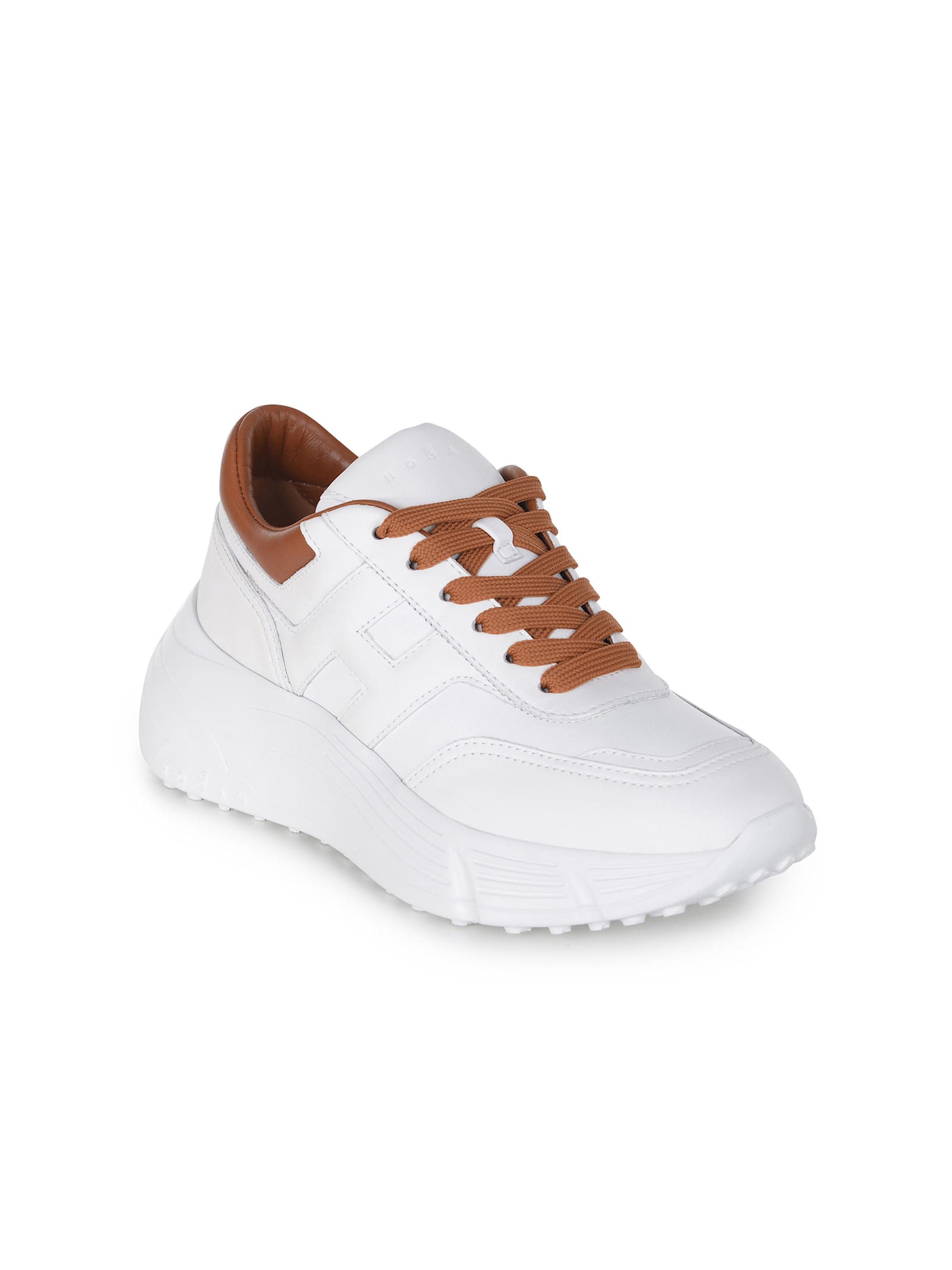 Hogan H669 Allacciato Sneaker In White