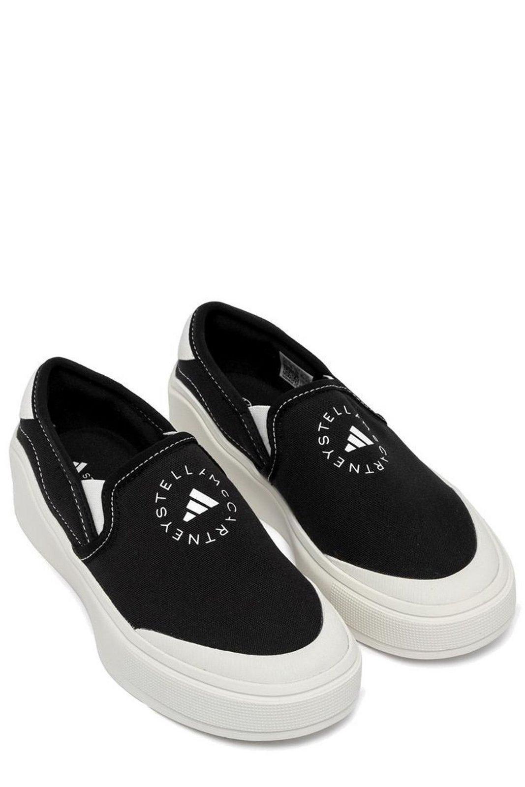 Shop Adidas By Stella Mccartney Court Slip-on Sneakers