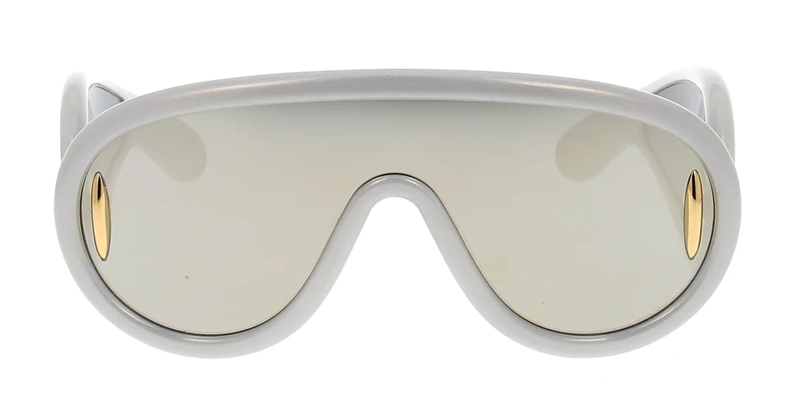 Lw40108i - White Holographic Sunglasses