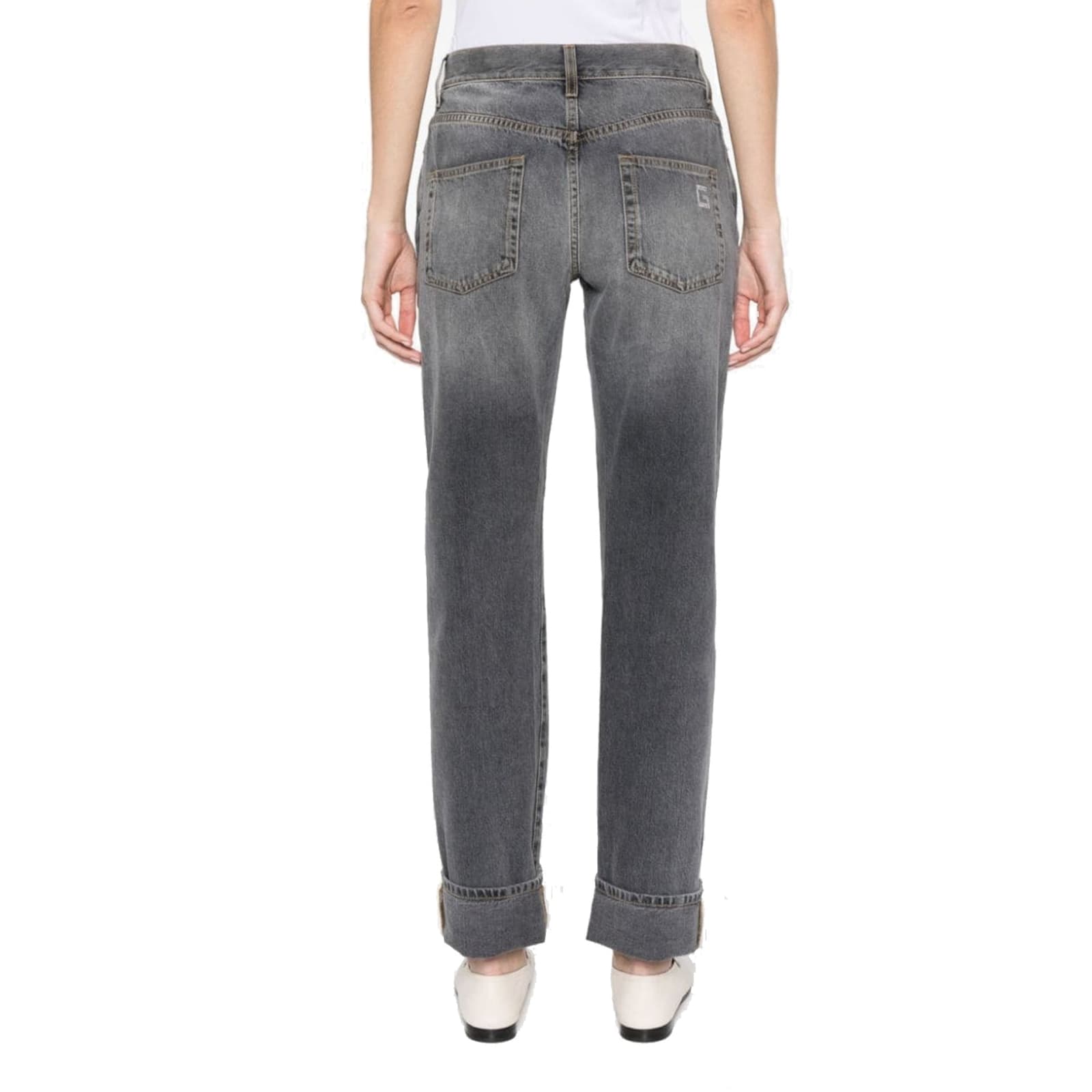 Shop Gucci Jeans In Gray