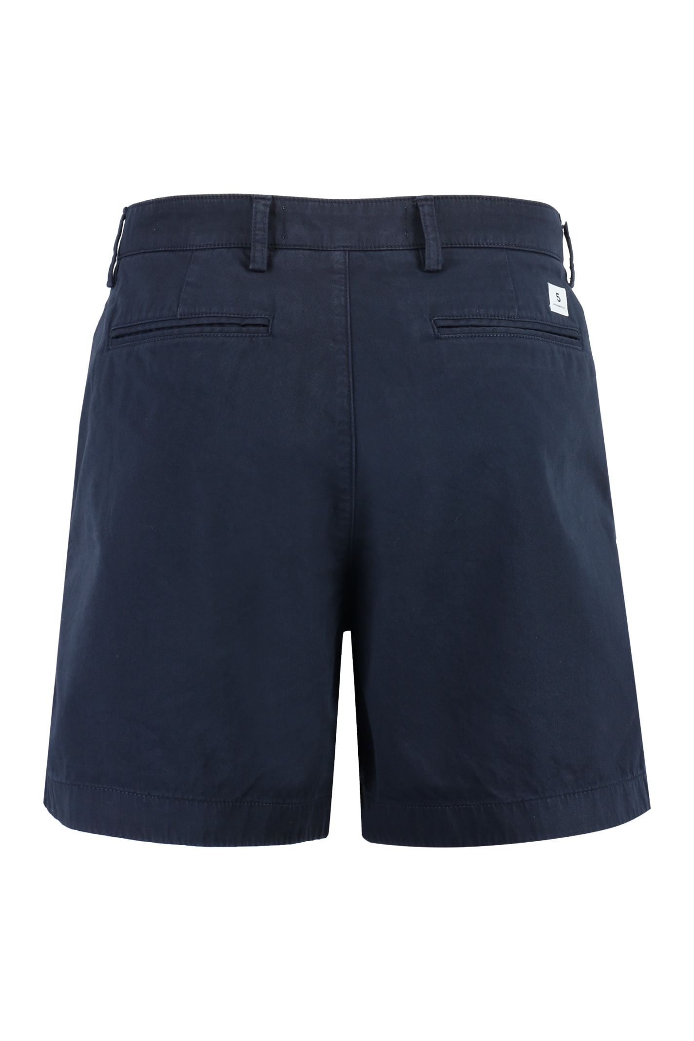 Shop Department Five Cotton Bermuda Shorts In Blue